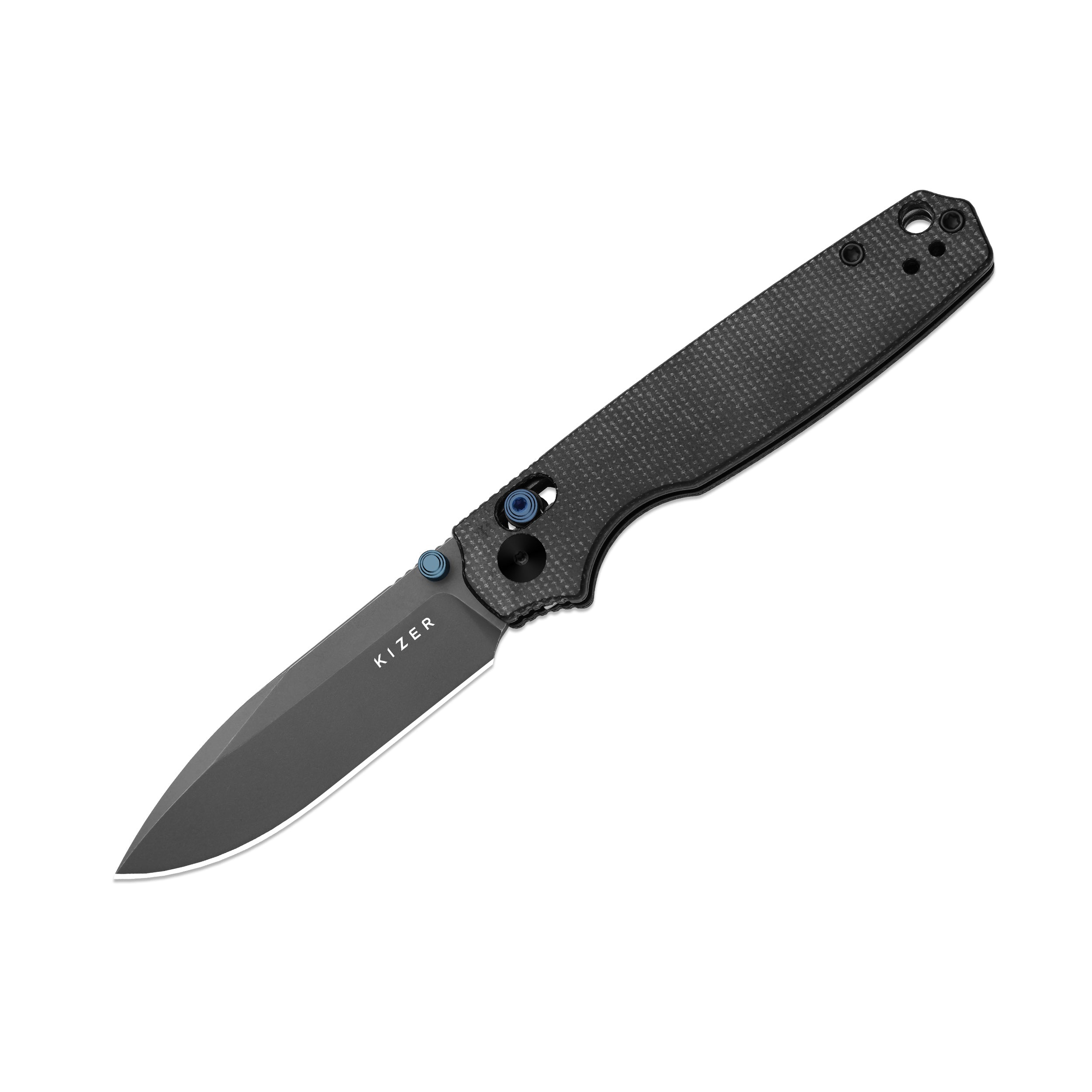 kiki Mithril | KineticFit™ Button Lock | M390 + DLC Ultra + Hand-Brushed |