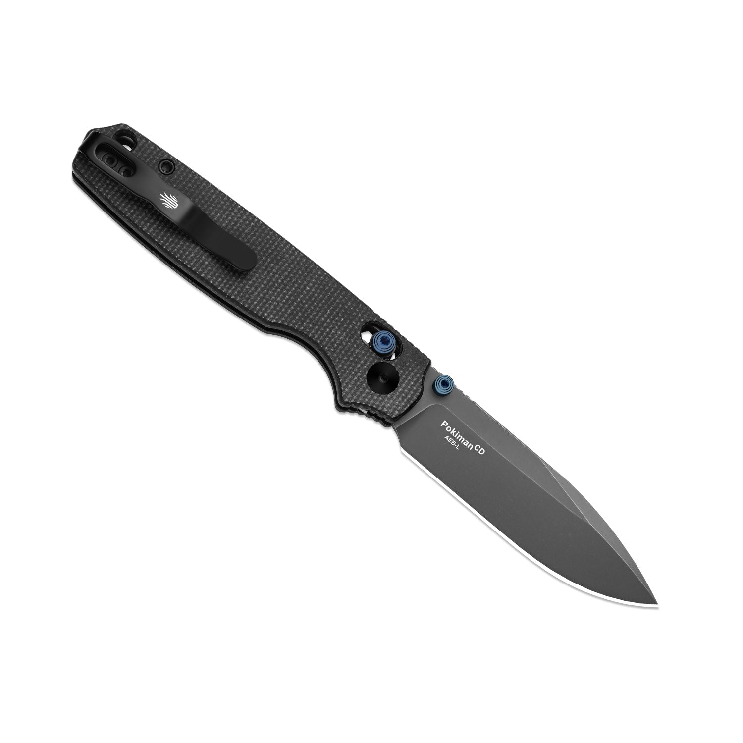 Pokiman CD | Kizer Clutch Lock™ | Drop Point | Four-Finger Full Grip | Micarta | KizerV™ 3789A1