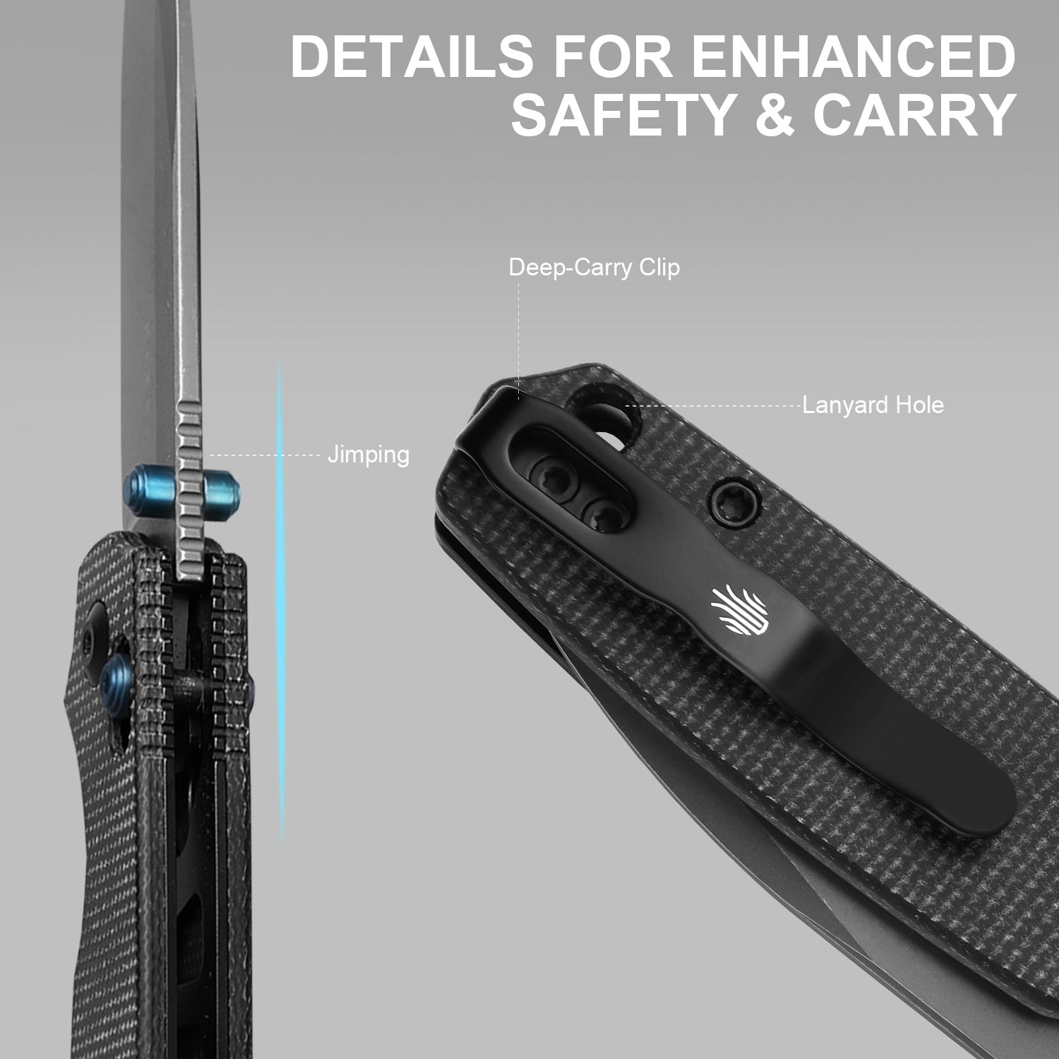 Pokiman CD 3.16 inch AEB-L Micarta V3789A1-Kizer