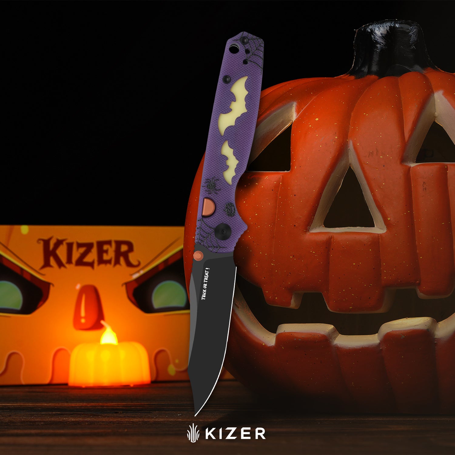 Halloween | Pokiman BC | AEB-L | Dual-Color GID Handle | KizerV™ 3789H