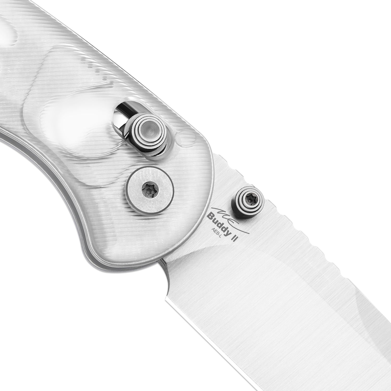 Buddy II | Kizer Clutch Lock™ | Acrylic | AEB-L Satin | KizerV™ 3790A2