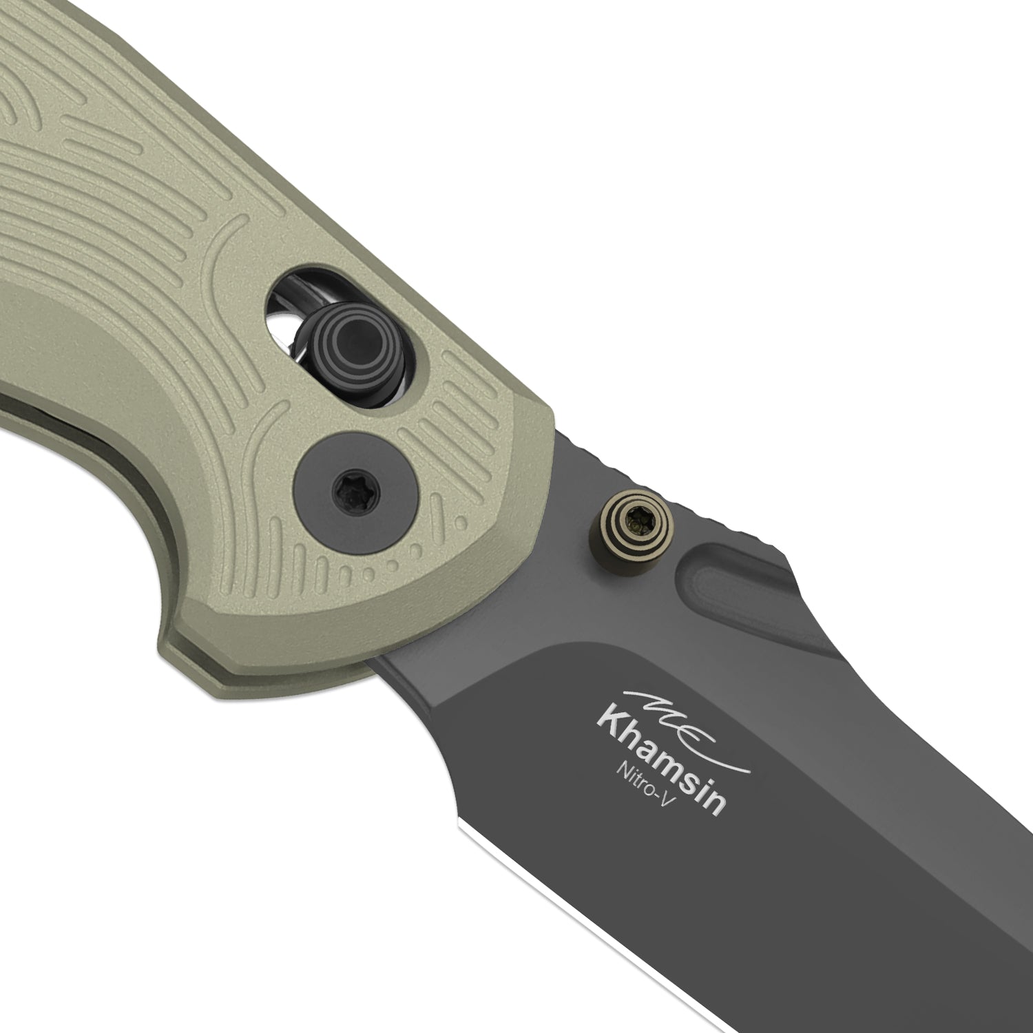 Khamsin | Kizer Clutch Lock™ | Nitro-V | Sandstorm Aluminum | Satin Fi