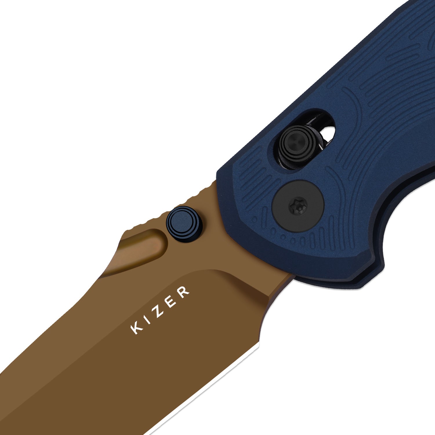 Khamsin | Kizer Clutch Lock™ | Nitro-V | Sandstorm Aluminum | Sunset M