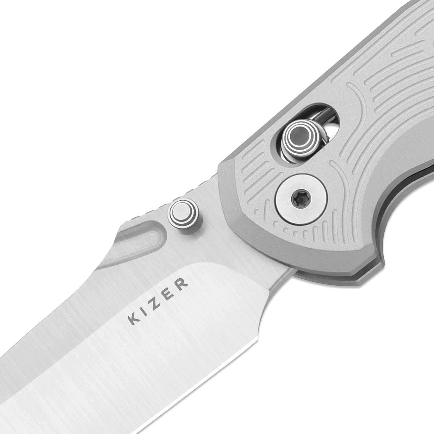 Khamsin | Kizer Clutch Lock™ | Nitro-V | Sandstorm Aluminum | Satin Fi