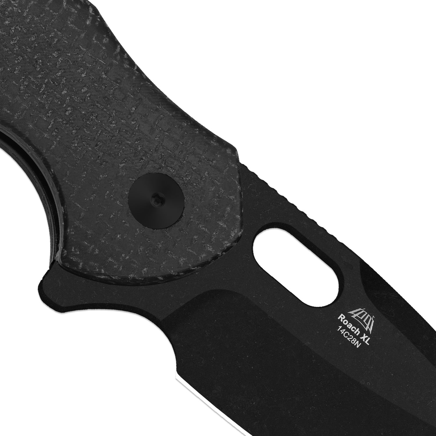 Roach XL | Kizer Button Liner Lock™ | 14C28N | Micarta | KizerV™ 4477BDA2