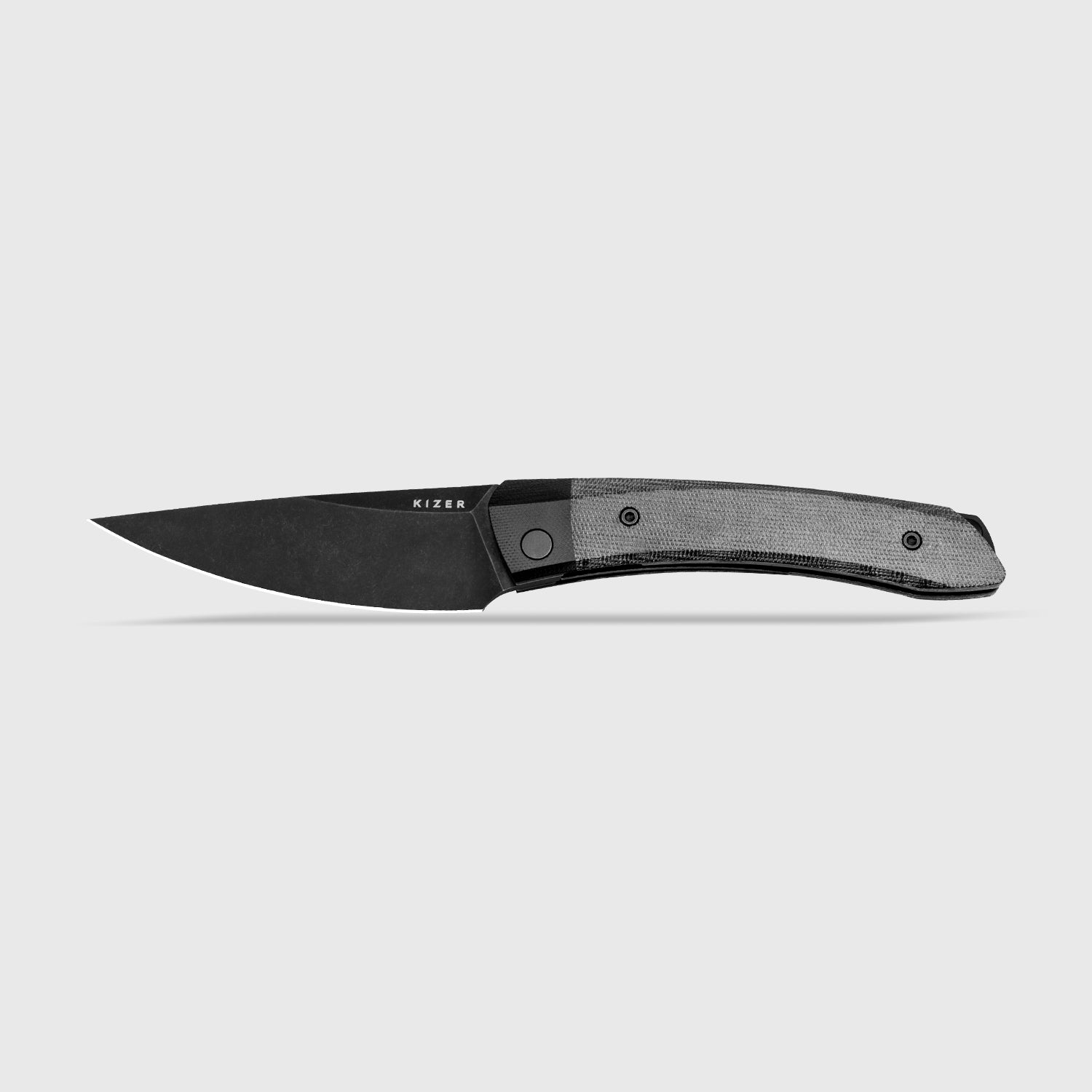 Momo | Nitro.V | Black G10+Micarta | KizerV™ 4663A1