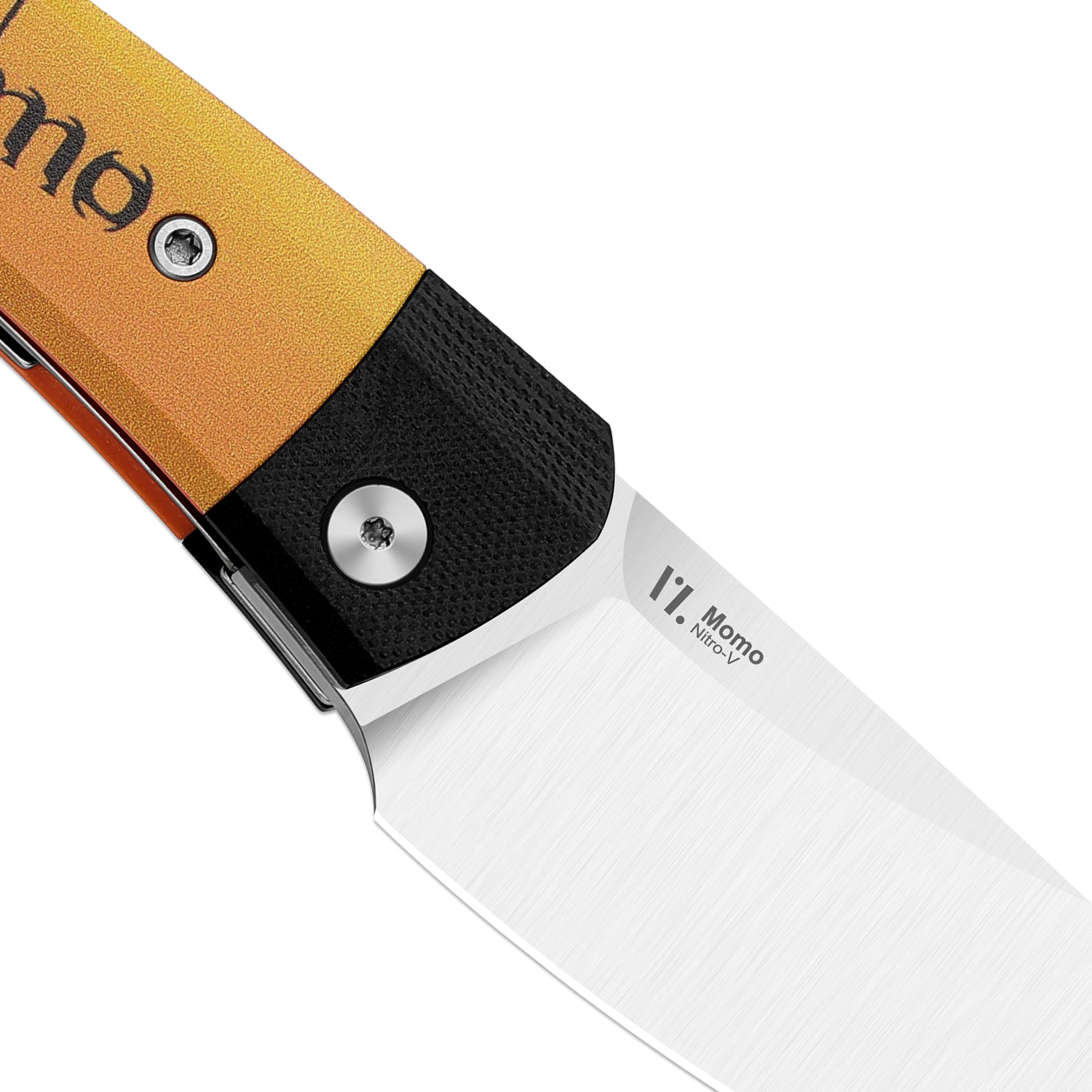 Kizer MOMO Nozhikov Exclusive – Nitro-V Satin Blade & G10 Printed Hand