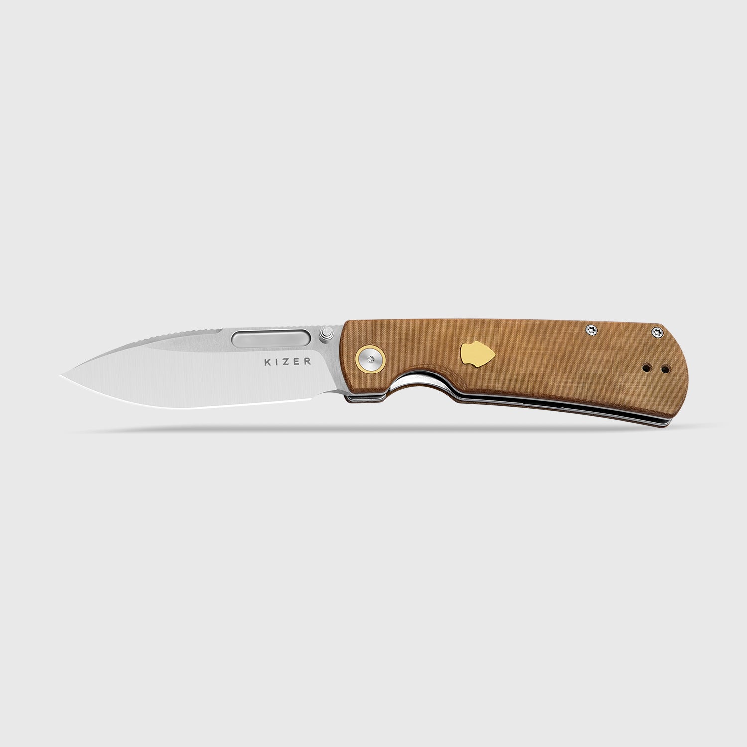 Retro | Nitro-V | Micarta & Brass | KizerV™ 4726A1