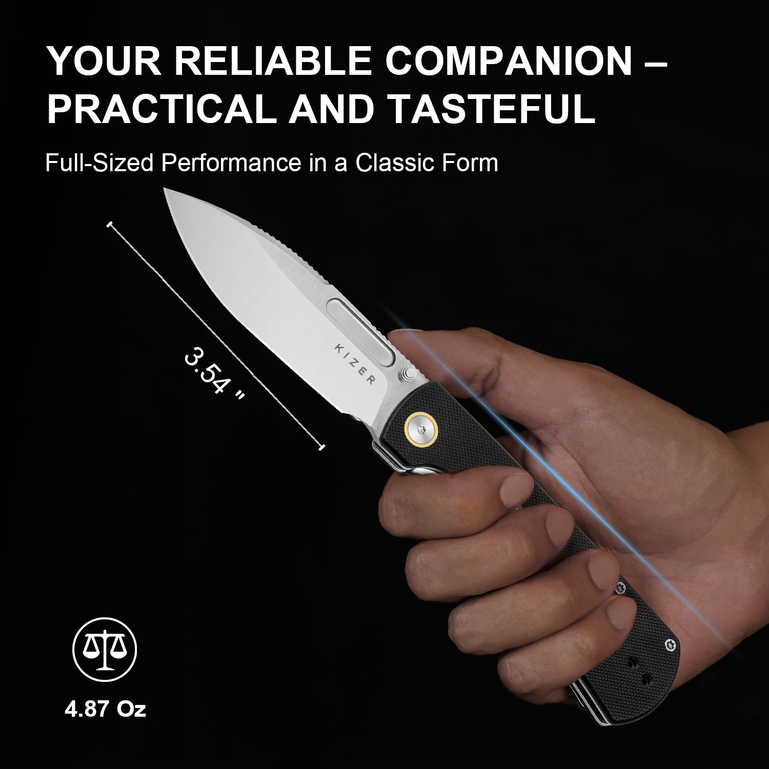 Retro | Nitro-V | G10 & Brass | V4726A2