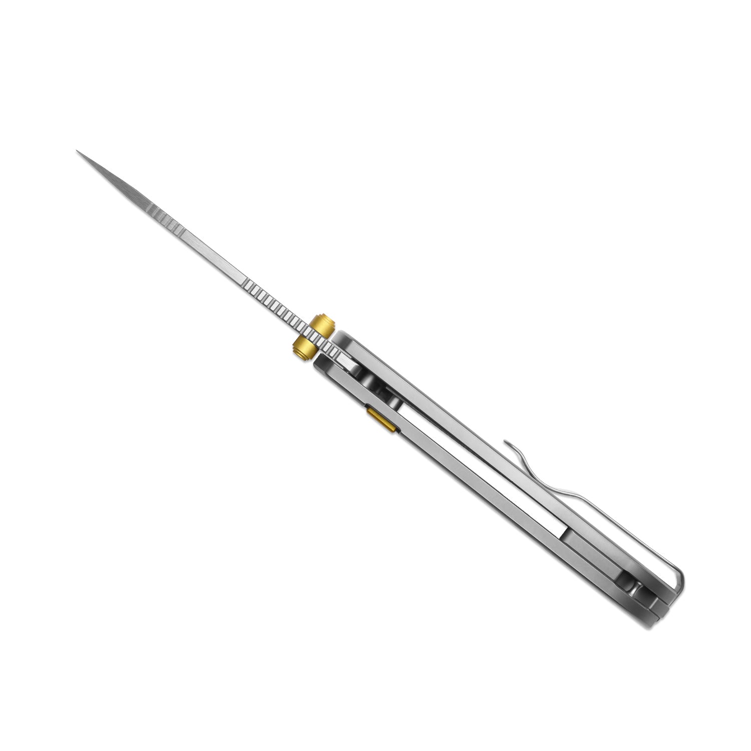 Drop Bear® Zero | Vanax | Hand-brushed | Hollow Grind | Titanium (Lase