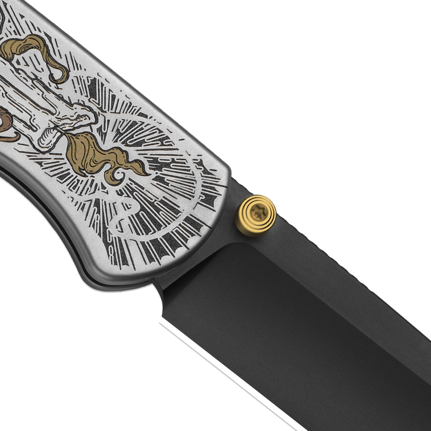 Drop Bear® Zero | K390 | Polished DLC Ultra | Hollow Grind | Titanium