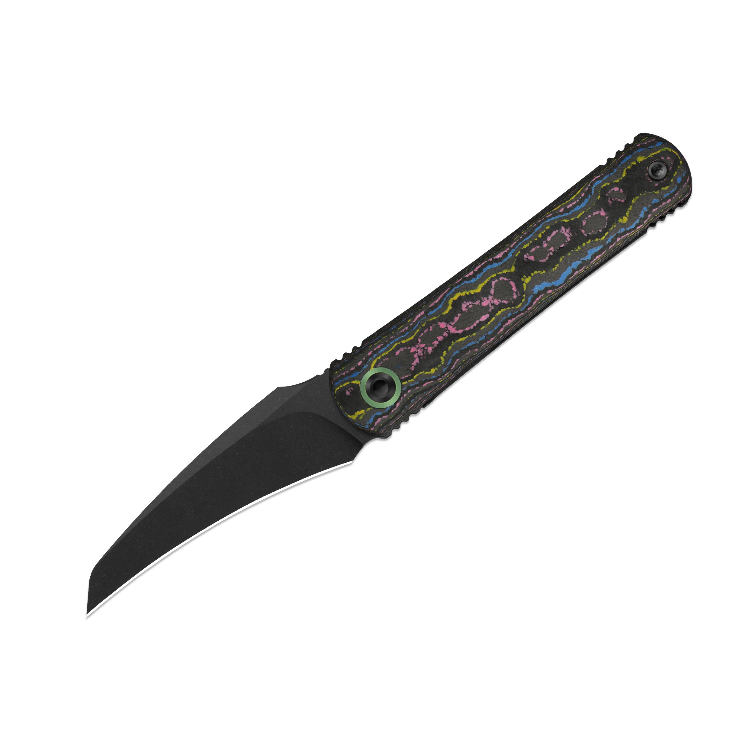 Feist 3 | CPM S90V + Matte DLC Ultra | Hawkbill | Titanium (Matte DLC