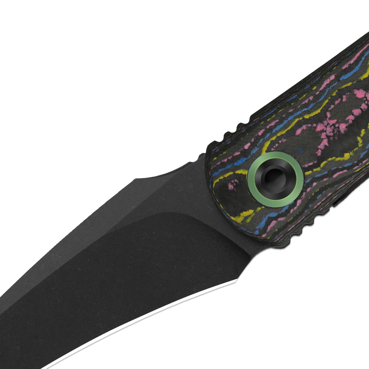 Feist 3 | CPM S90V + Matte DLC Ultra | Hawkbill | Titanium (Matte DLC
