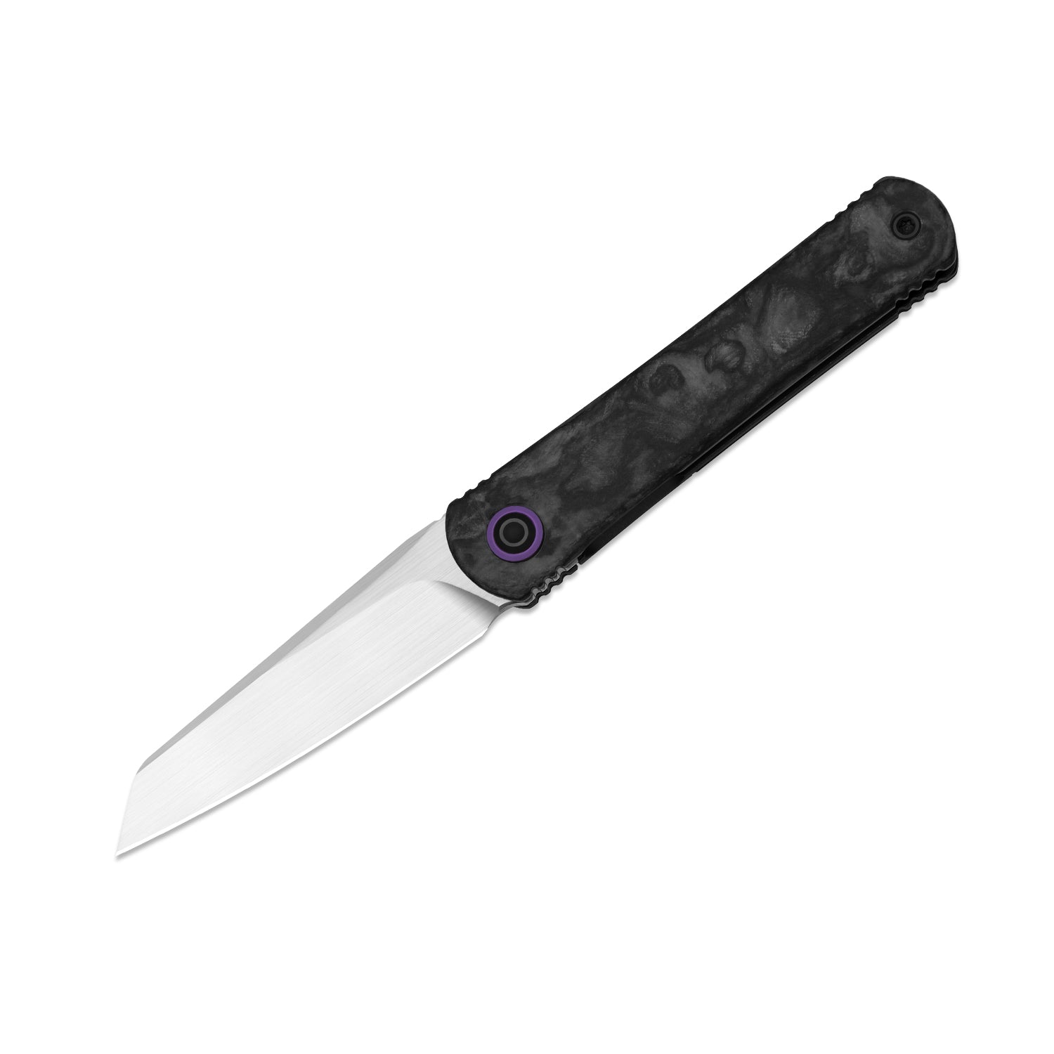 Feist 3 | CPM S90V + Hand-brushed | Titanium & KizerNova™ Lava | Rever