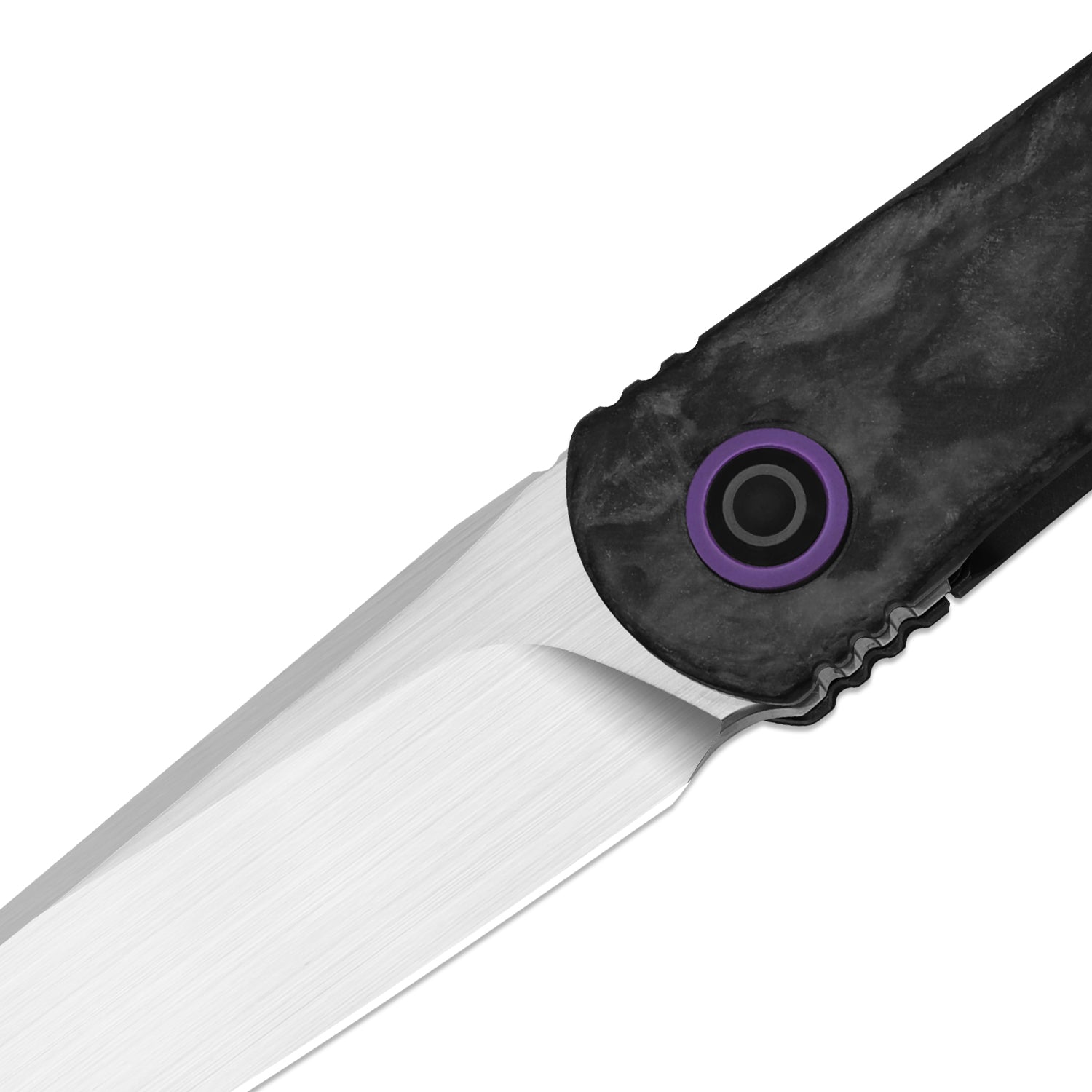 Feist 3 | CPM S90V + Hand-brushed | Titanium & KizerNova™ Lava | Rever