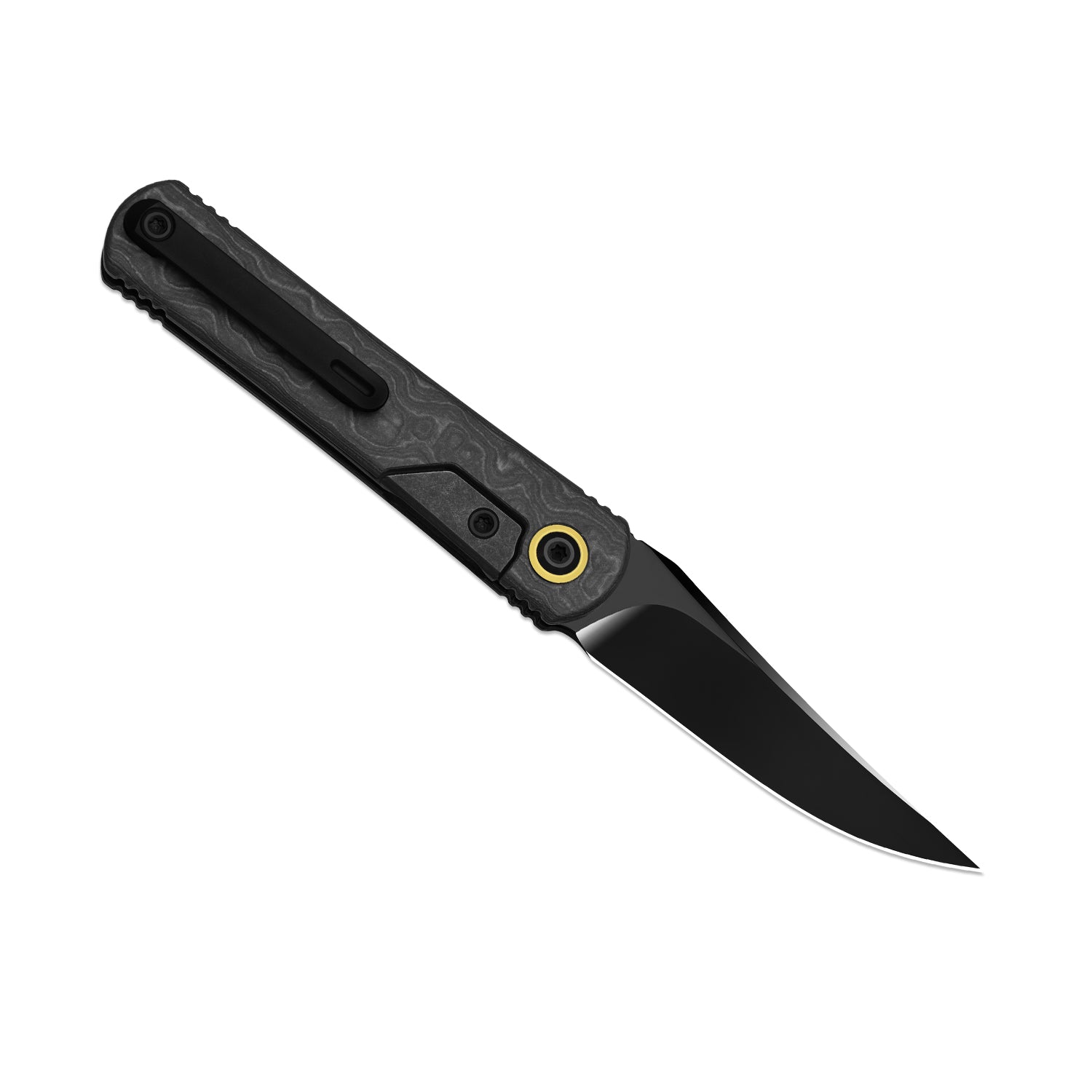 Feist 3 | CPM S90V + Polished DLC Ultra | Titanium (Matte DLC Ultra) &