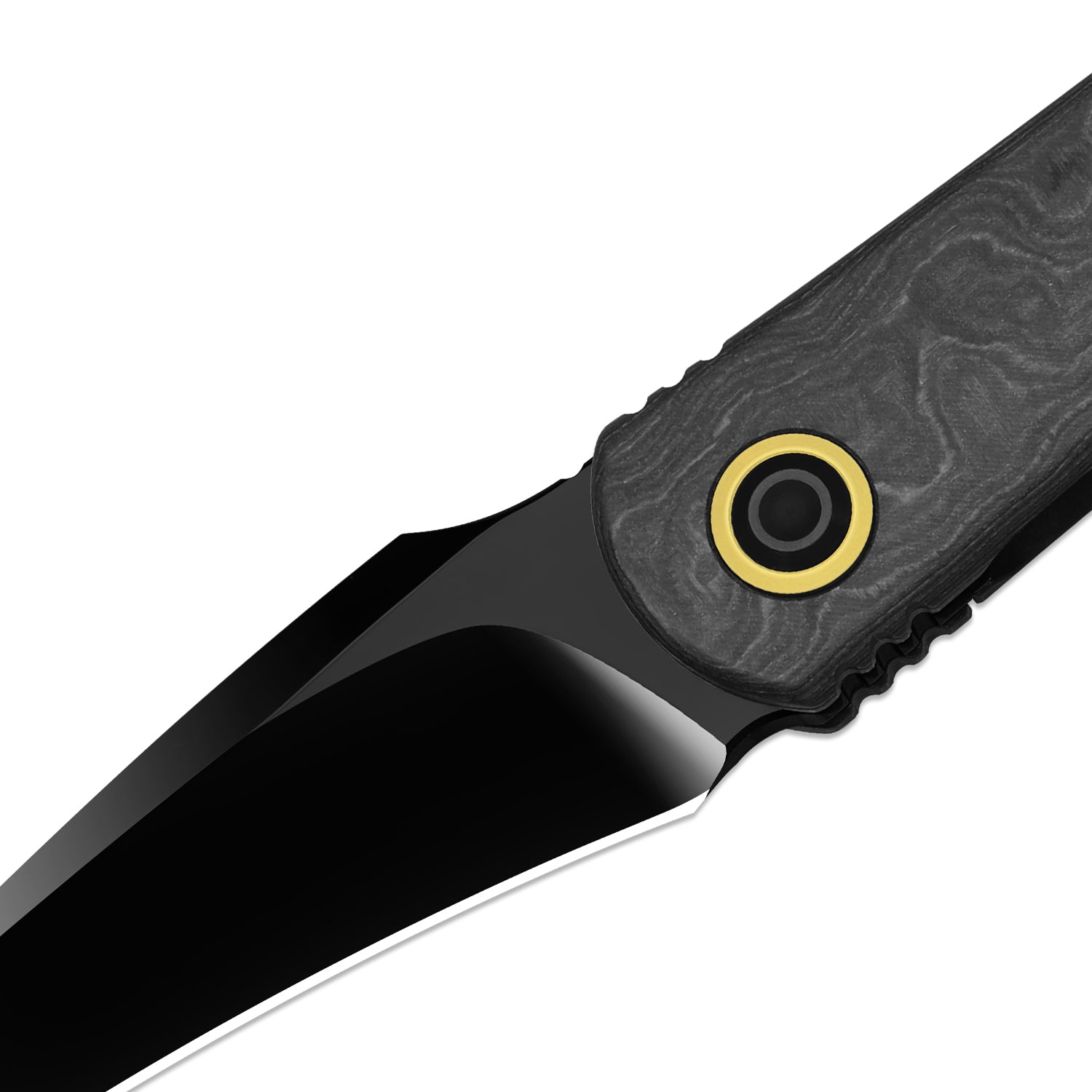 Feist 3 | CPM S90V + Polished DLC Ultra | Titanium (Matte DLC Ultra) &