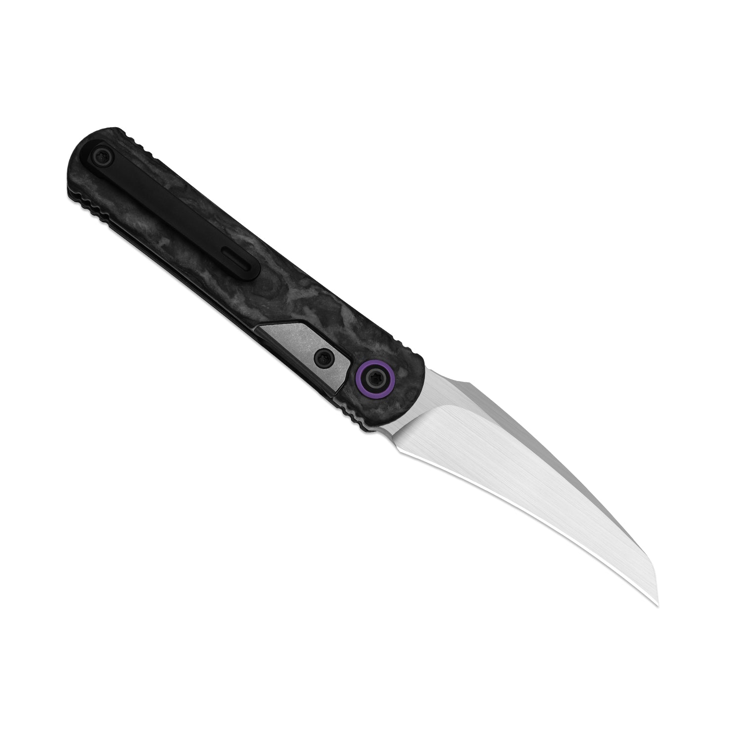 Feist 3 | CPM S90V + Hand-brushed | Titanium & KizerNova™ CF Lava | Ha