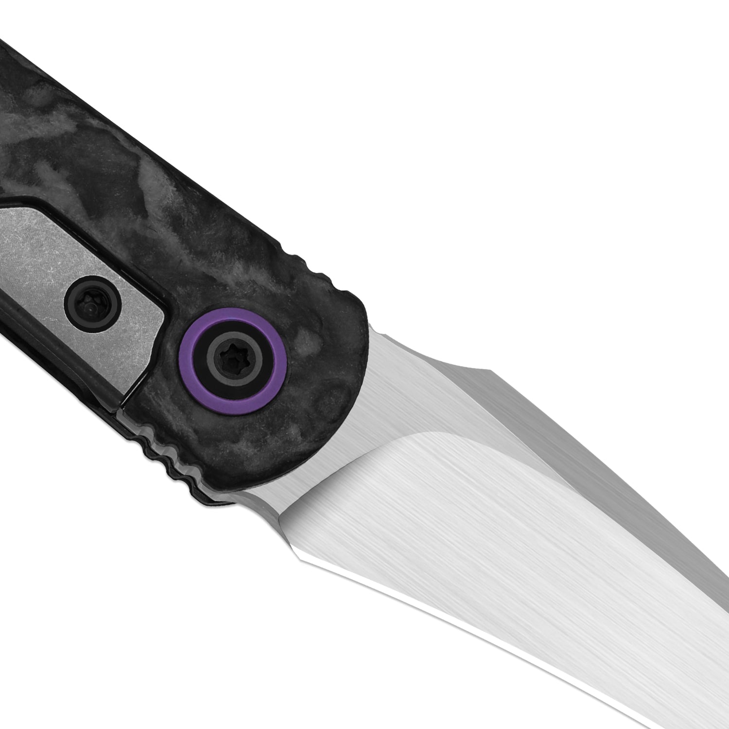 Feist 3 | CPM S90V + Hand-brushed | Titanium & KizerNova™ Lava | Hawkbill | KizerX™ 3499.3A9