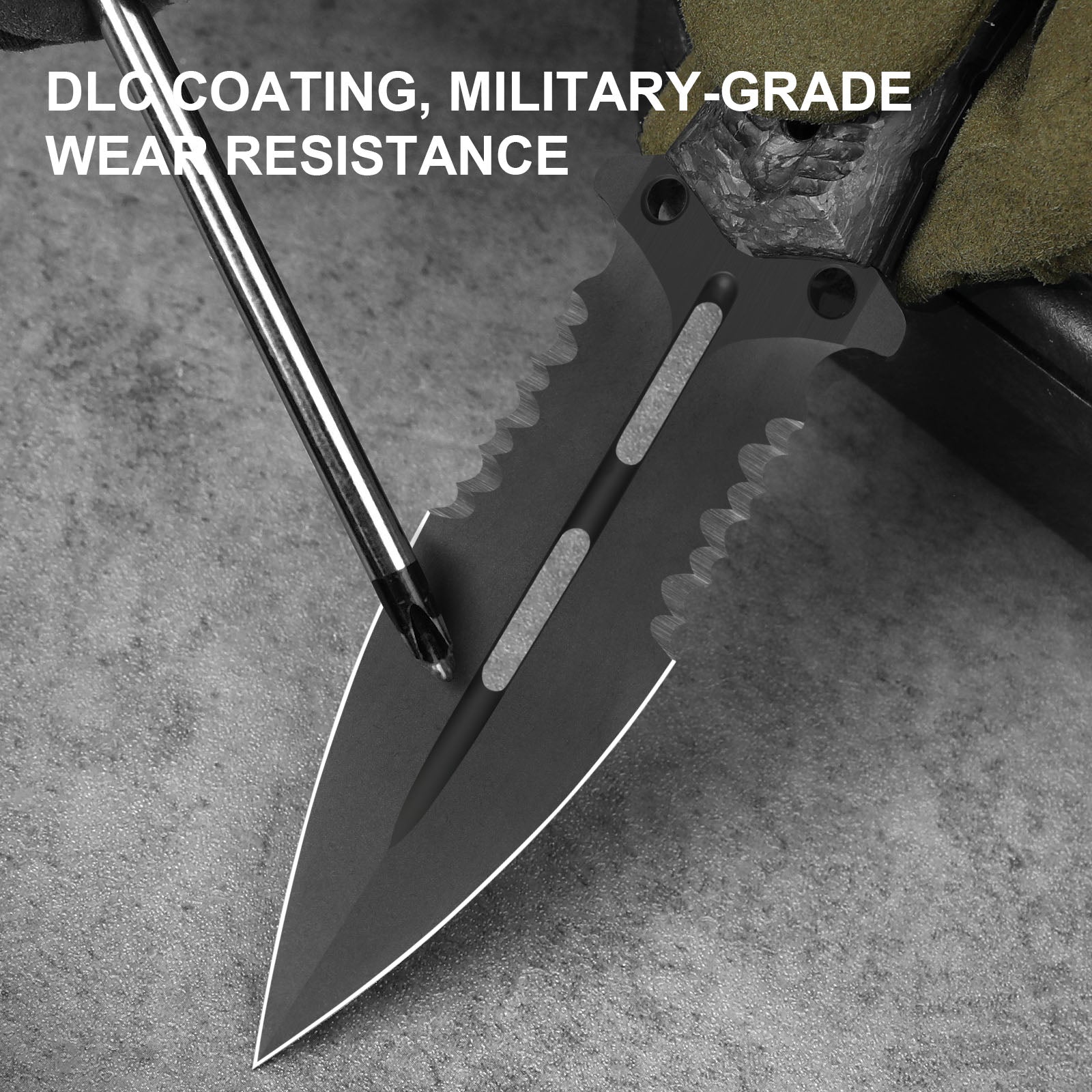 NORCROSS | M390 | Carbon Fiber | ZX-FB01A1 - Double Edged | KIZERX®