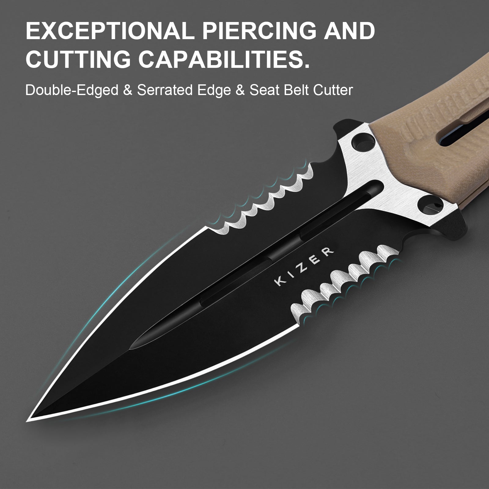 NORCROSS 4.09 inch Nitro-V G10 ZX-FB01A3-Kizer