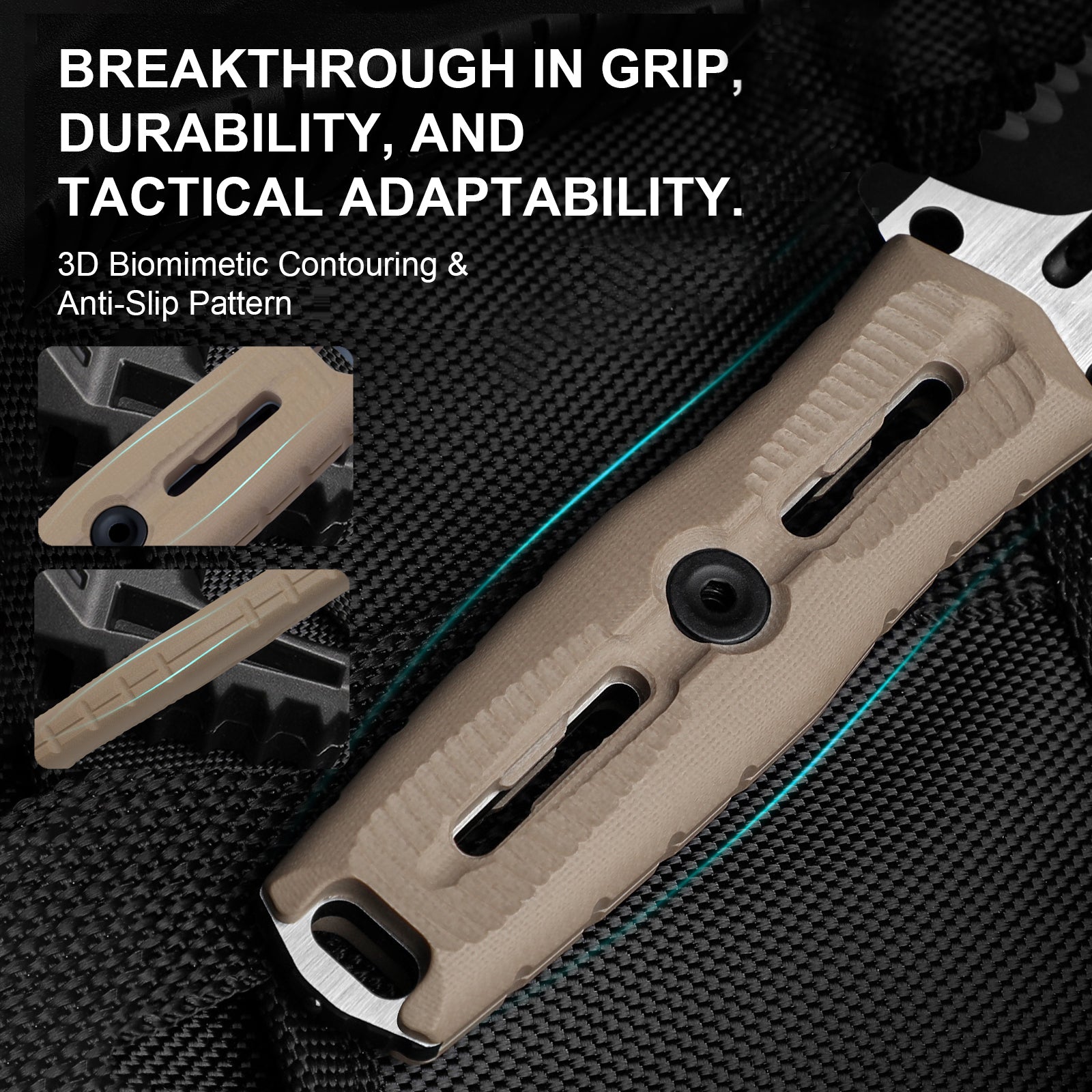 NORCROSS | Nitro-V | G10 | ZX-FB01A3 - Double Edged | KIZERX®