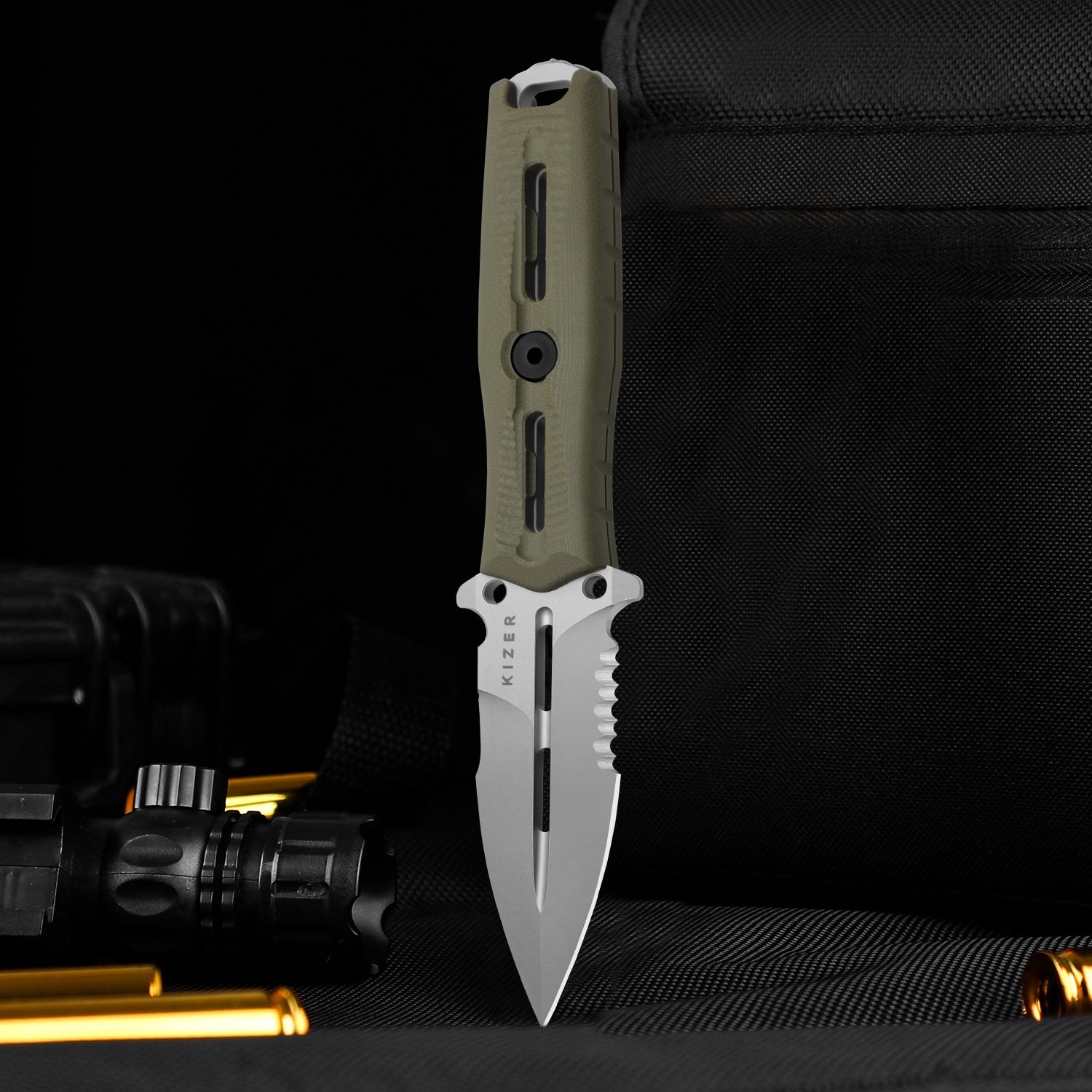 NORCROSS | Nitro-V | G10 | ZX-FB01A4 - Single Edged | KIZERX®