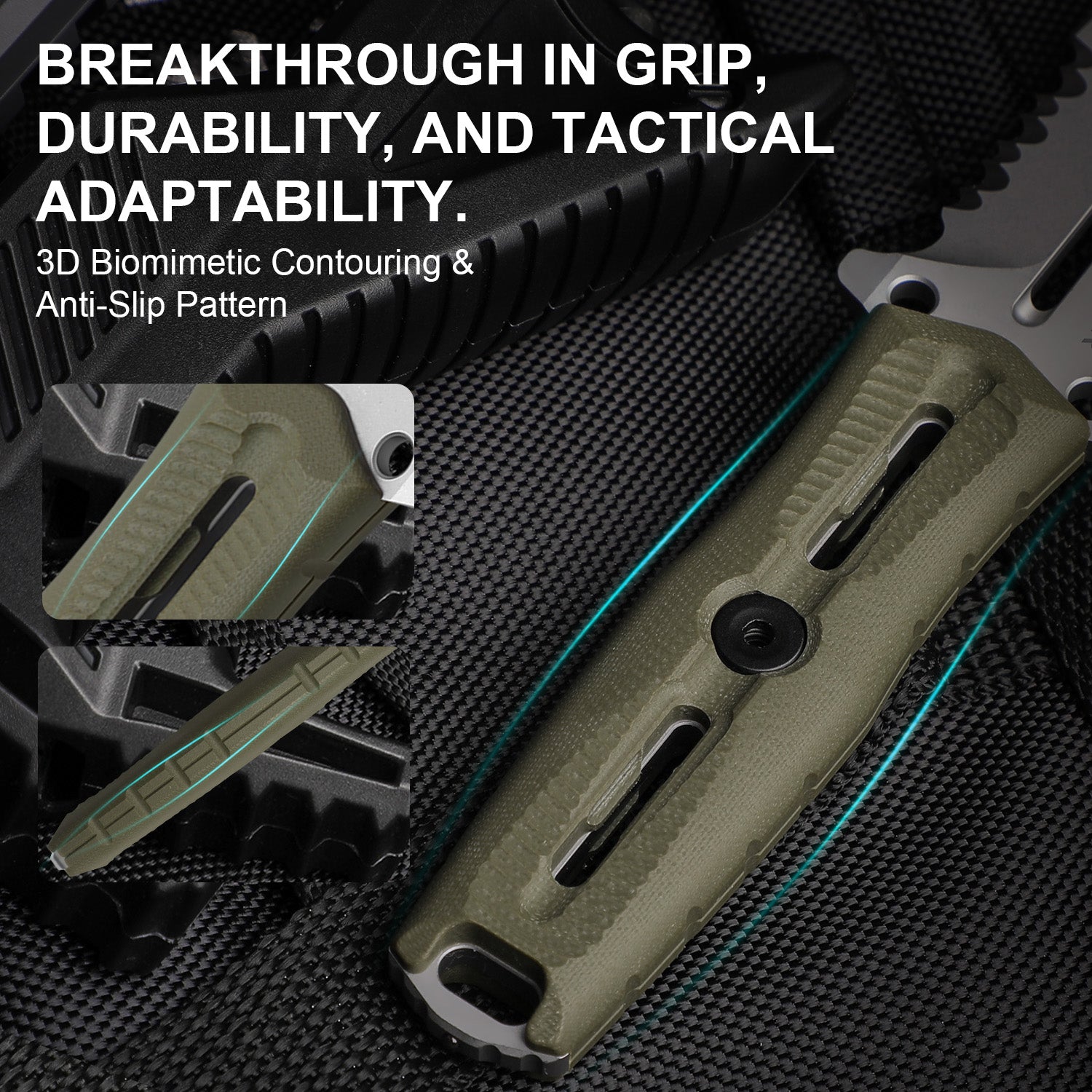 NORCROSS | Nitro-V | G10 | ZX-FB01A4 - Single Edged | KIZERX®