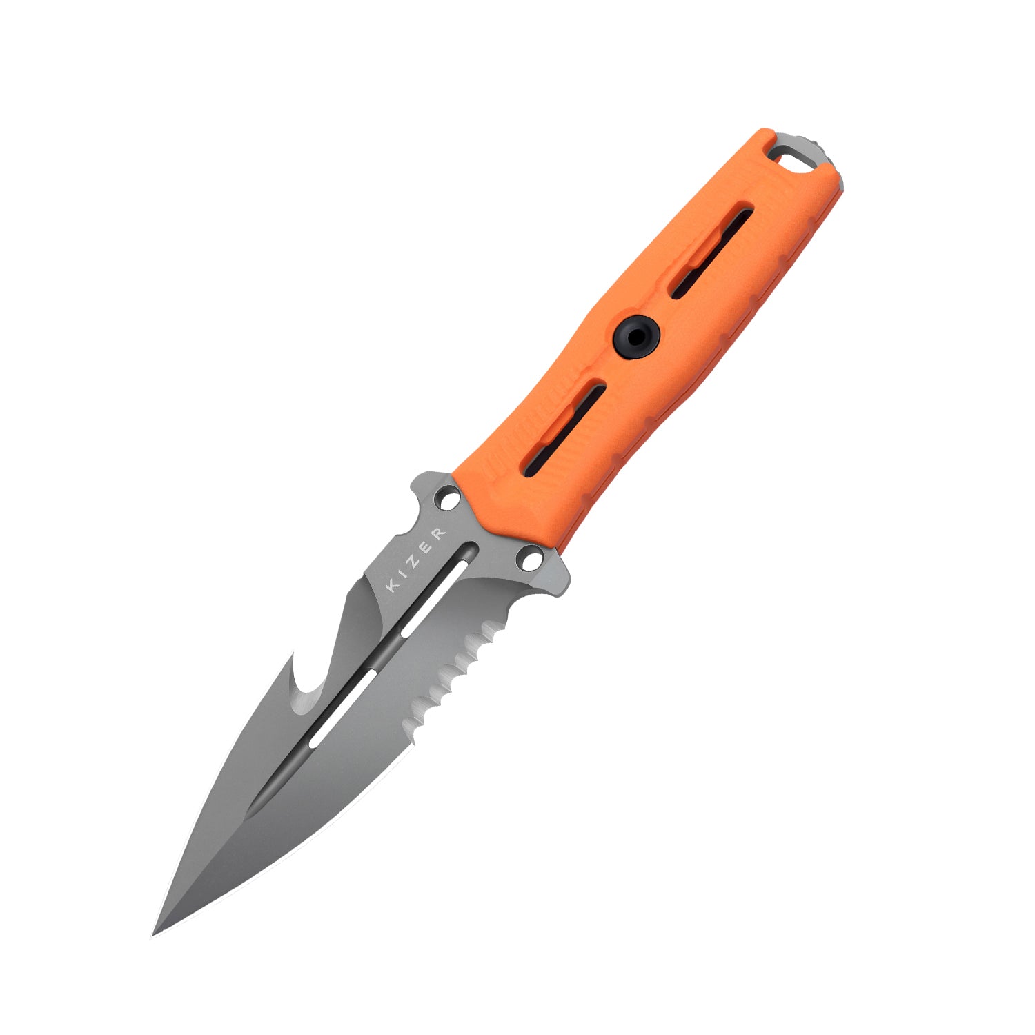NORCROSS 4.09 inch Nitro-V Orange G10 ZX-FB01A5-Kizer