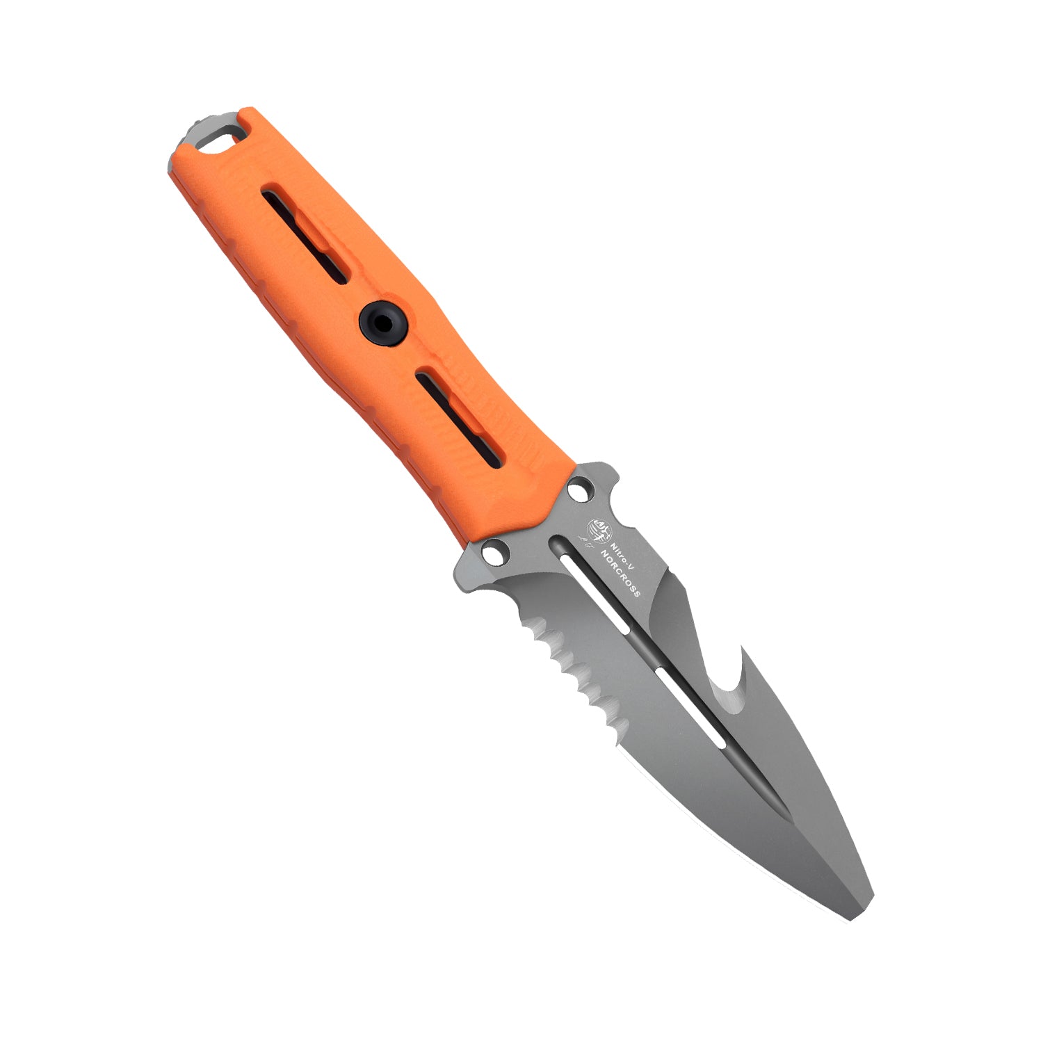 NORCROSS 3.73 inch Nitro-V Orange G10 ZX-FB01A7-Kizer