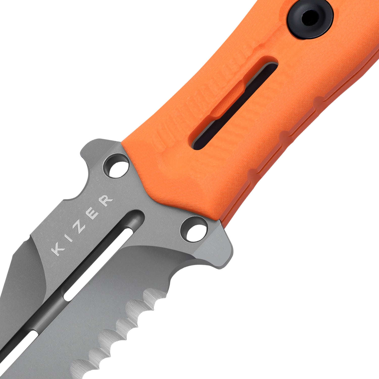 NORCROSS | Nitro-V | Orange G10 | ZX-FB01A7 | Exclusive - Double Edged | KIZERX®