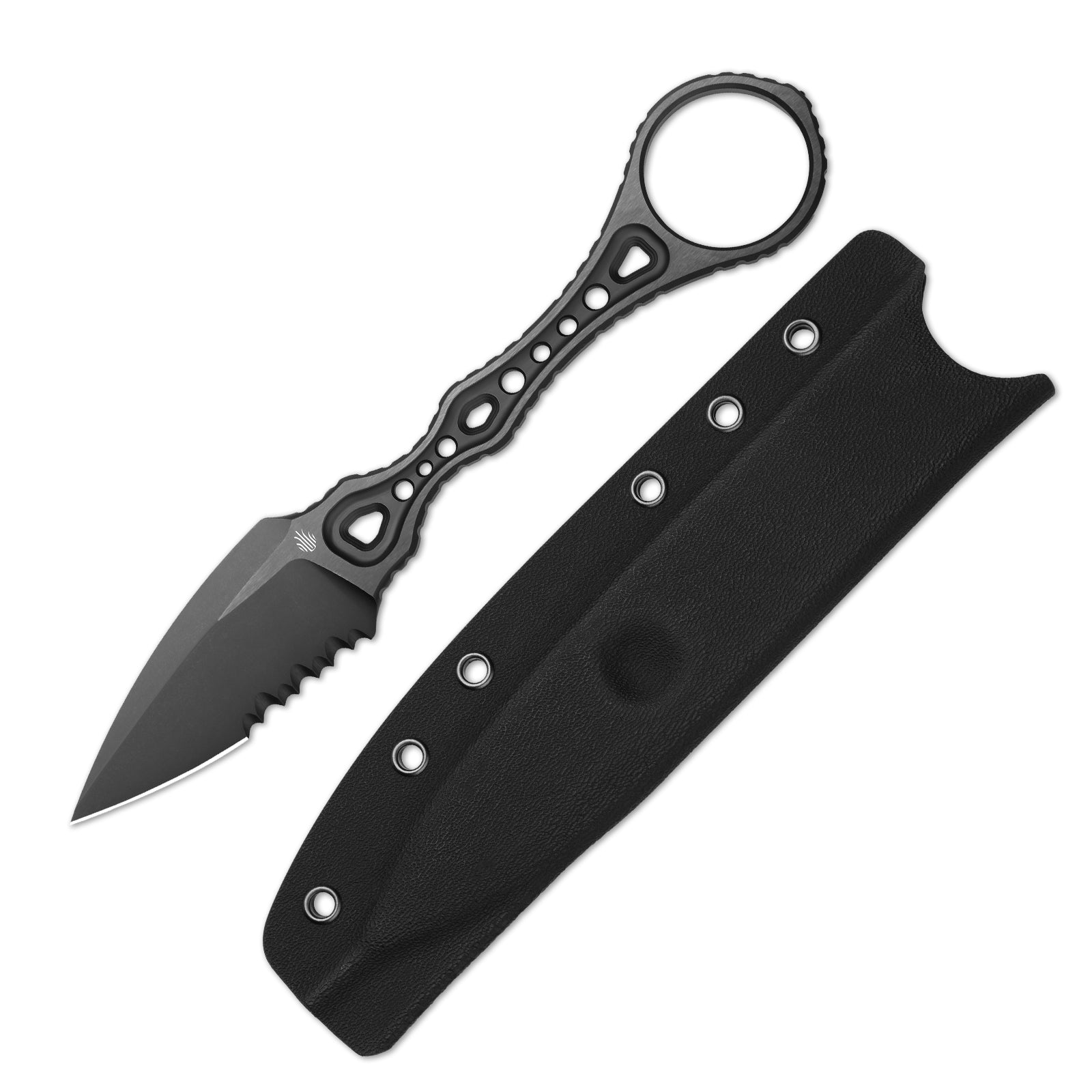 Defensor | M390 | DLC-Ultra | Flat Brushed | Stonewashed | KizerX® FB02A1