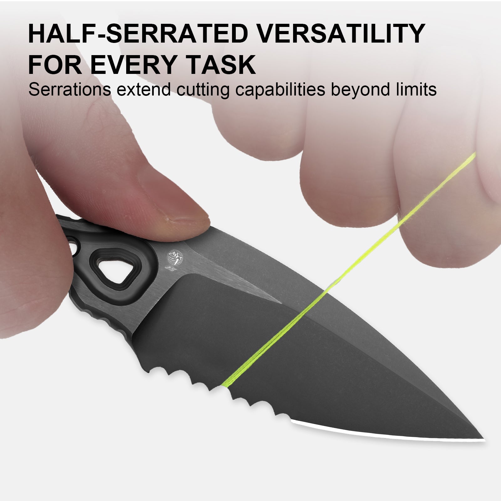 Defensor | M390 | DLC-Ultra | Flat Brushed | Stonewashed | KizerX® FB02A1