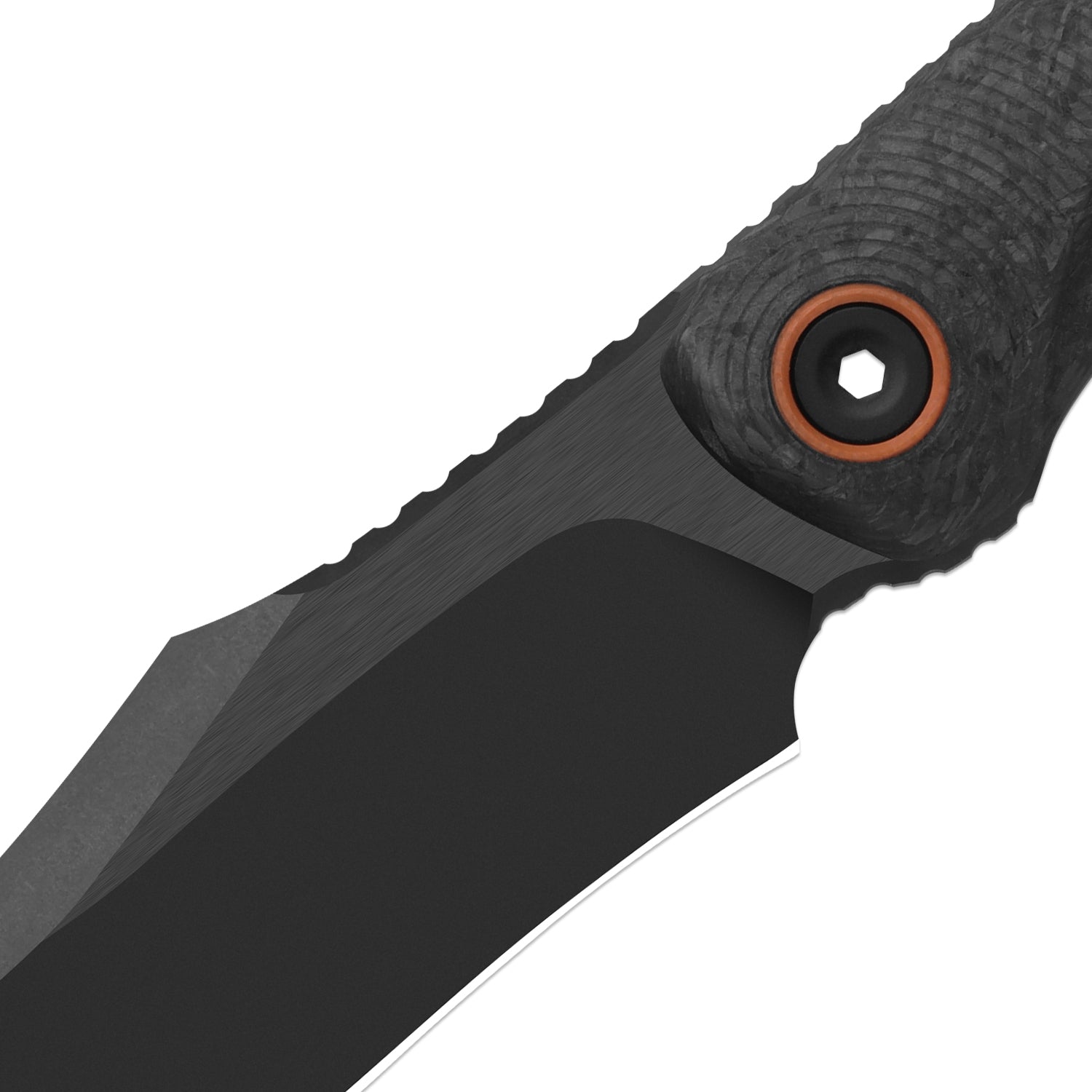 Pioneer Fix | M390 | Flat Brushed & Matte DLC Ultra | Carbon Fiber & G10 | KizerX® FB03A1