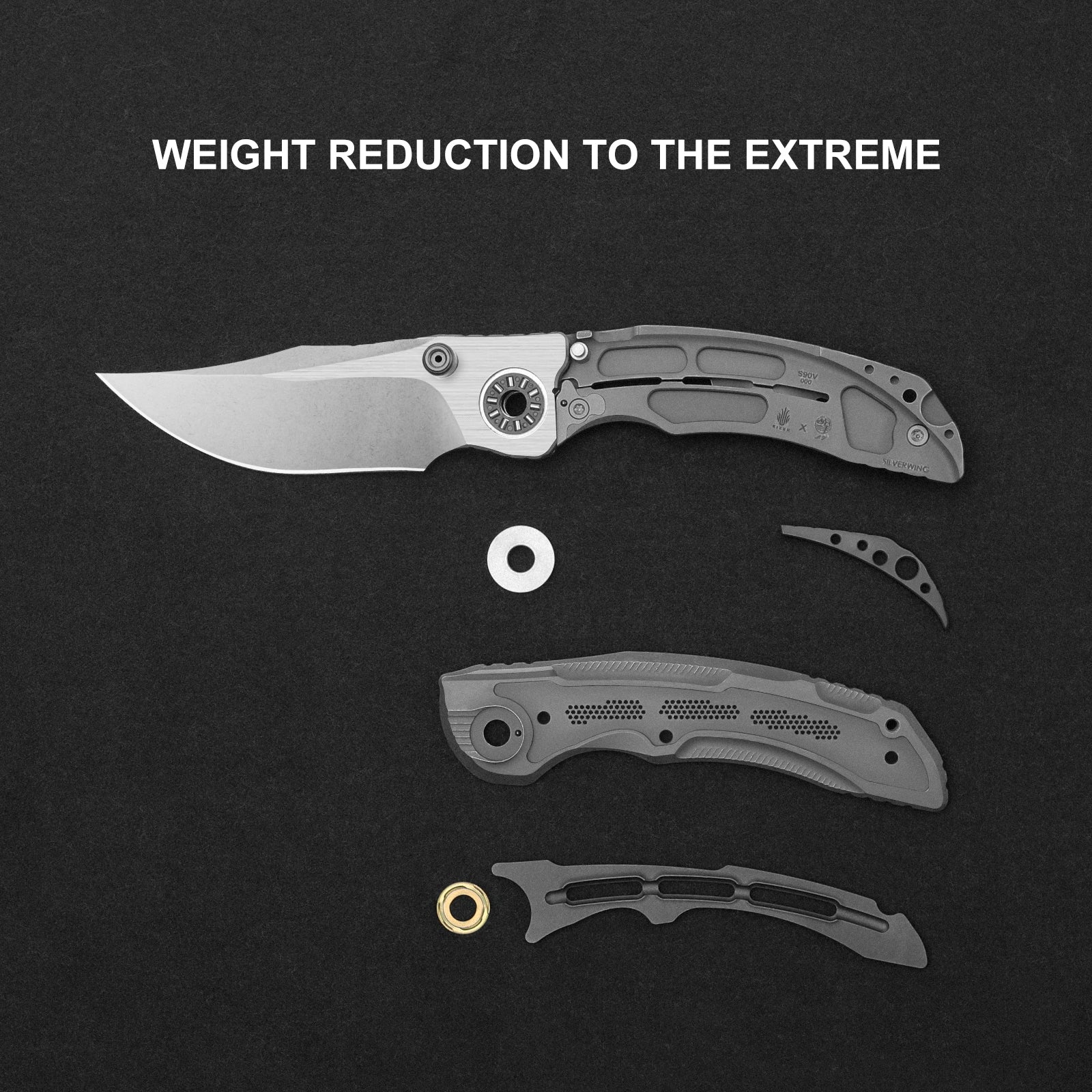 SILVERWING | M390 | Titanium | Limited | KIZERX® FK01A1