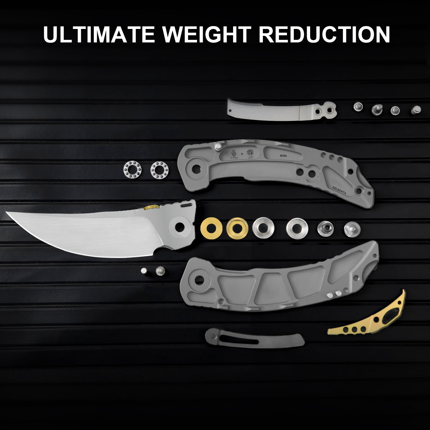 SZLACHTA | M390 | Titanium | ZX-FK02A2 | KIZERX®