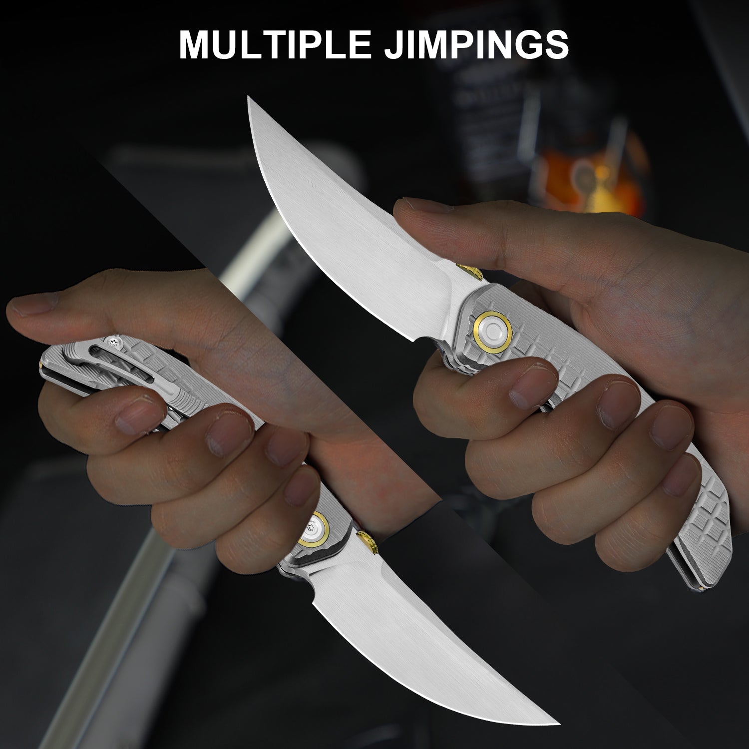 SZLACHTA | M390 | Titanium | ZX-FK02A2 | KIZERX®