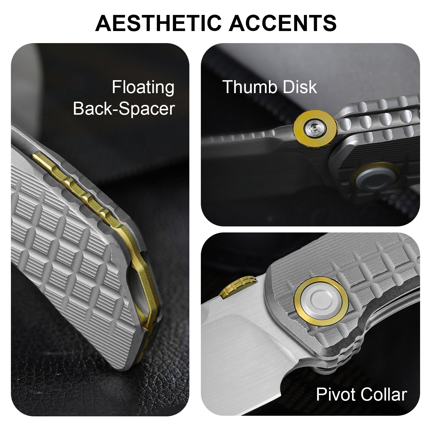 SZLACHTA | M390 | Titanium | ZX-FK02A2 | KIZERX®