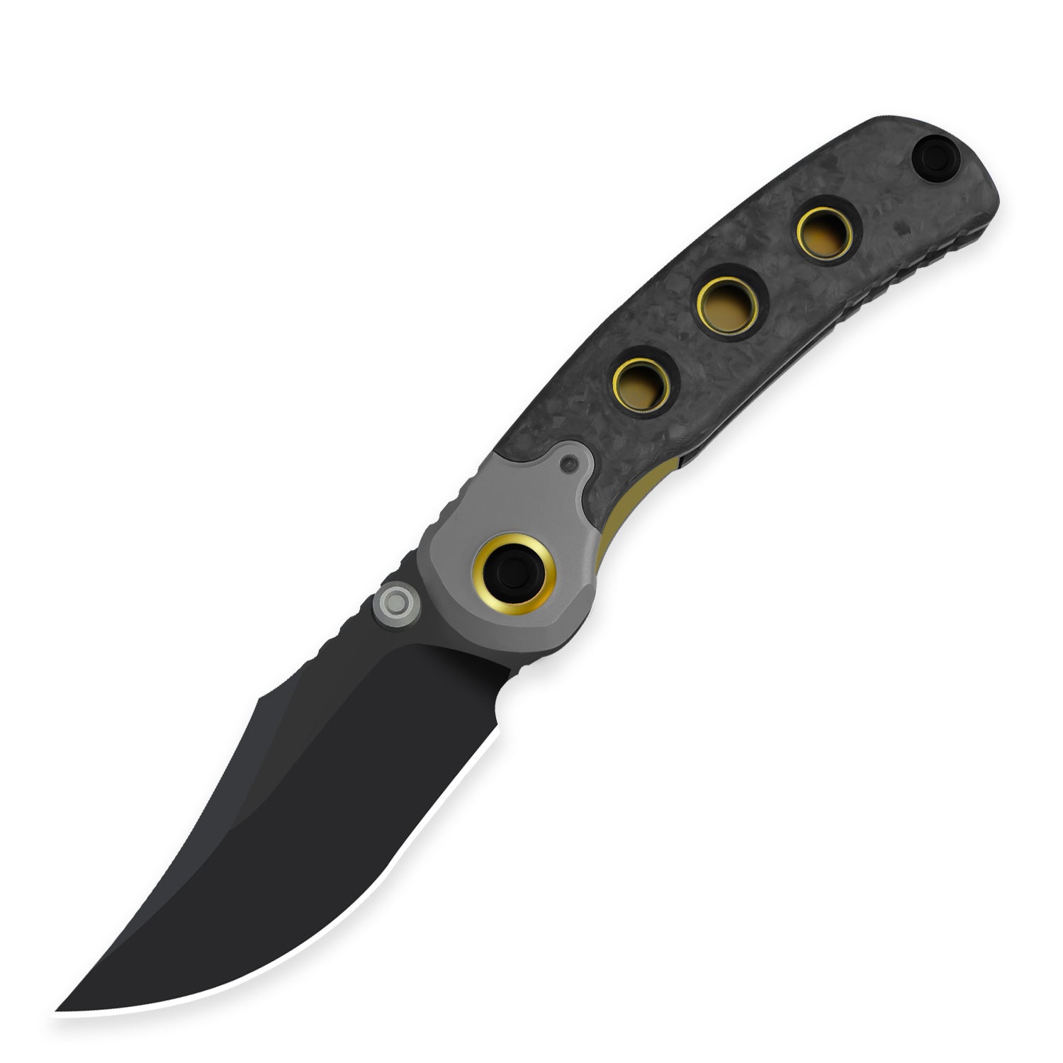 プレイボーイ　ネルマクアンドリュー PIONEER 3.2 inch M390 Titanium & Marble Carbon Fiber ZX-FK03A1-Kizer
