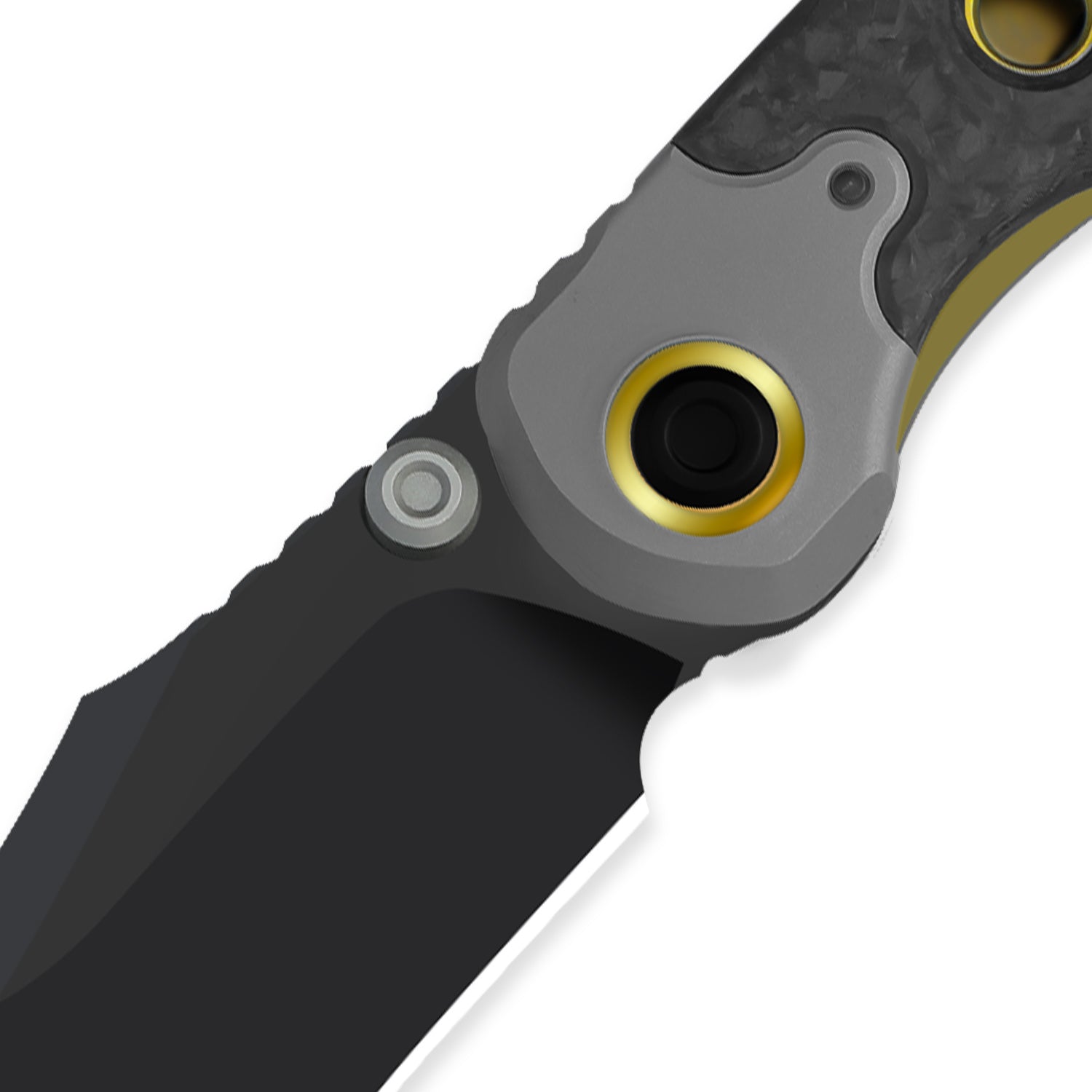 PIONEER 3.2 inch M390 Titanium & Marble Carbon Fiber ZX-FK03A1-Kizer
