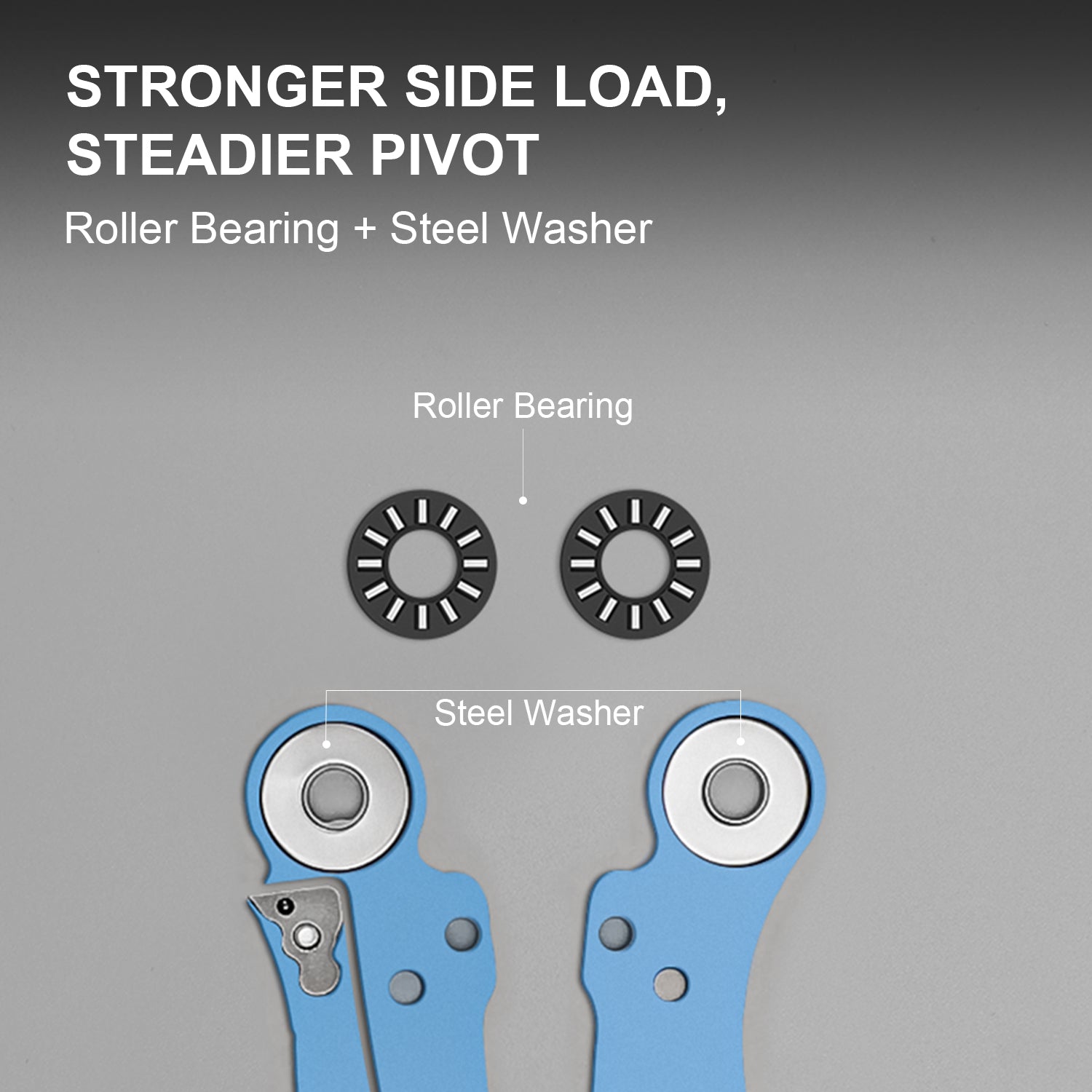 PIONEER | S35VN | Blue Canyon & Titanium | ZX-FK03A2 | KIZERX®