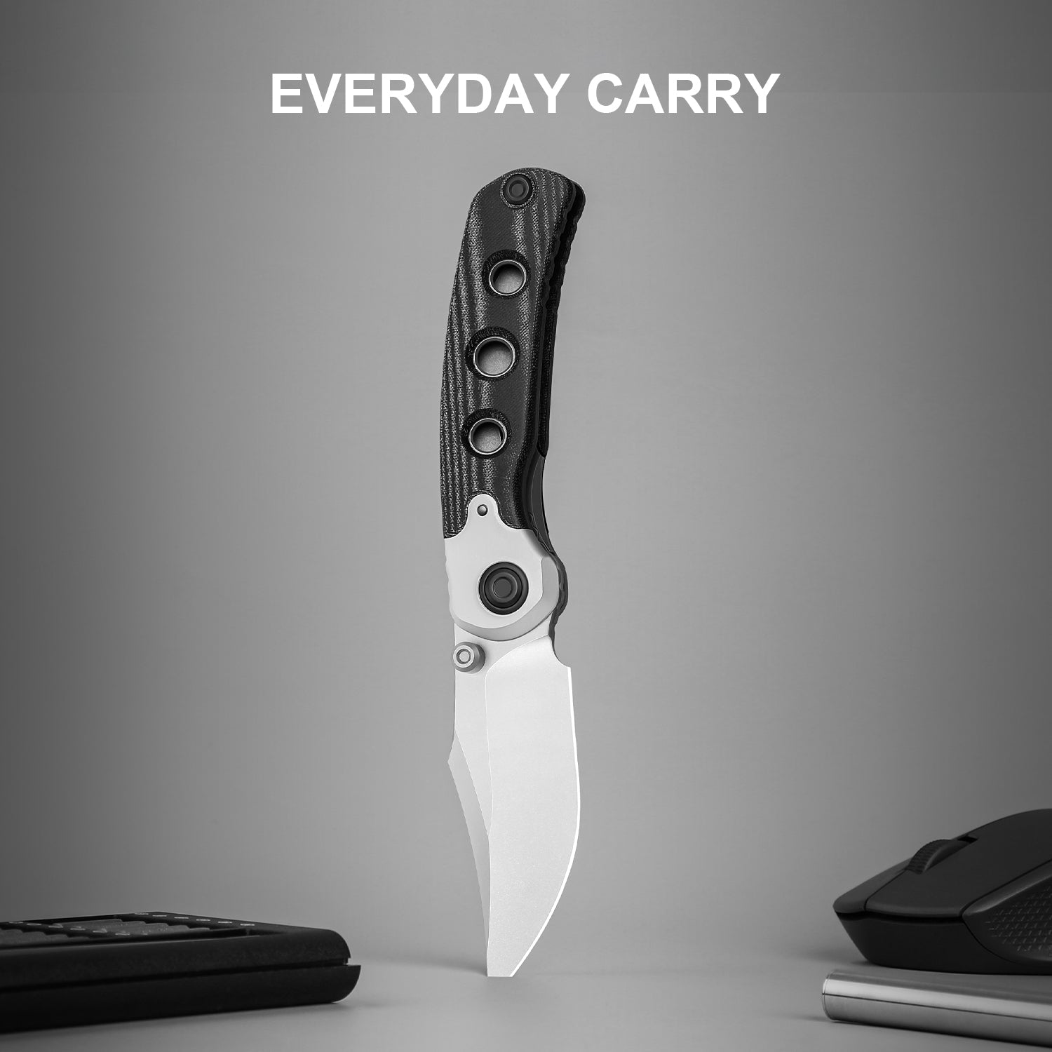 PIONEER 3.2 inch Nitro-V Aluminum & Micarta ZX-FK03A3-Kizer