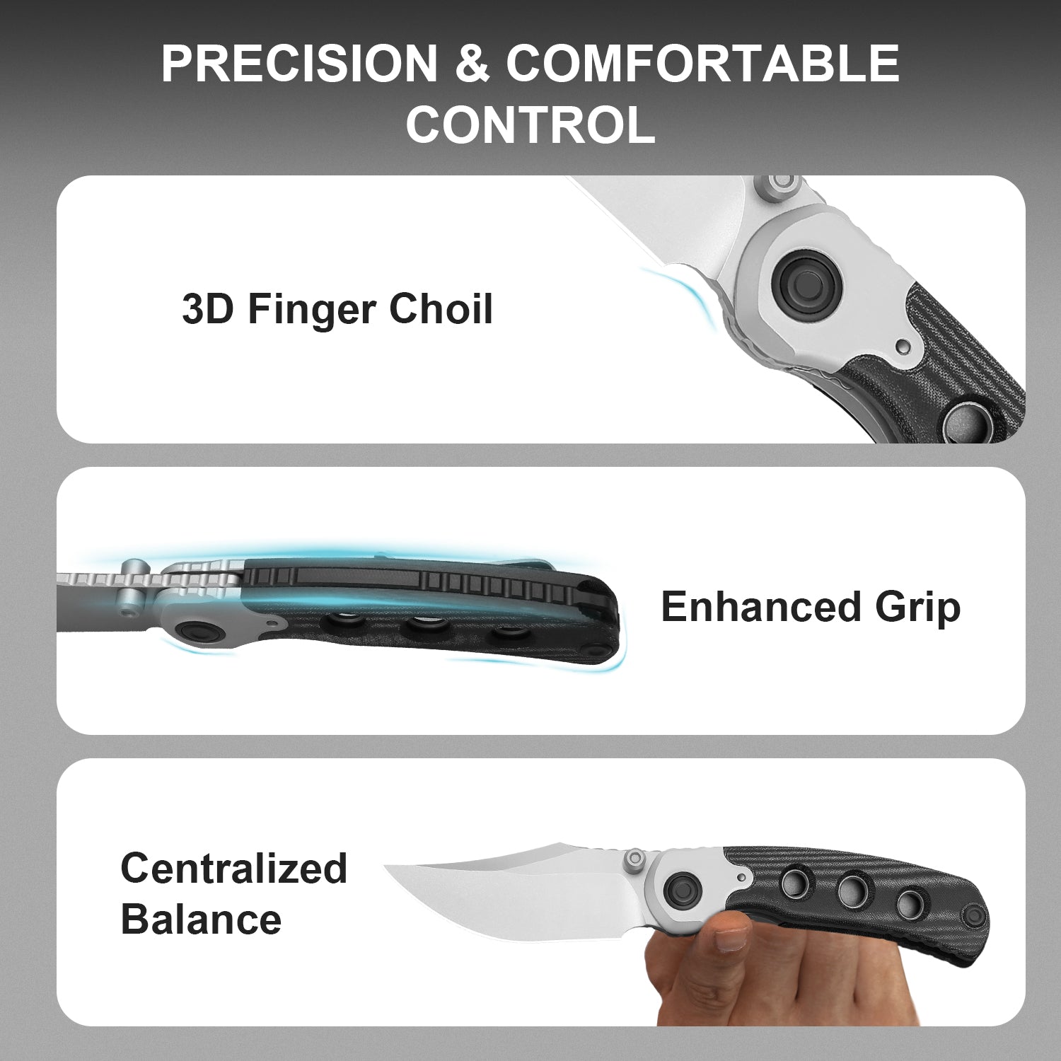 PIONEER | Nitro-V | Aluminum & Micarta | ZX-FK03A3 | KIZERX®