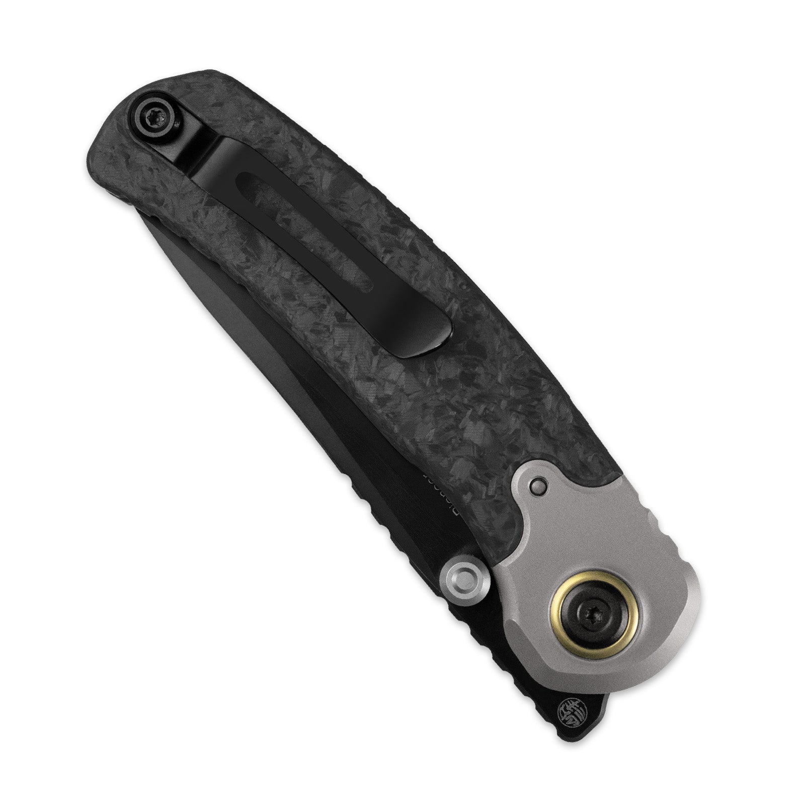 PIONEER | 20CV | Titanium & Marble Carbon Fiber | ZX-FK03A4 | KIZERX®