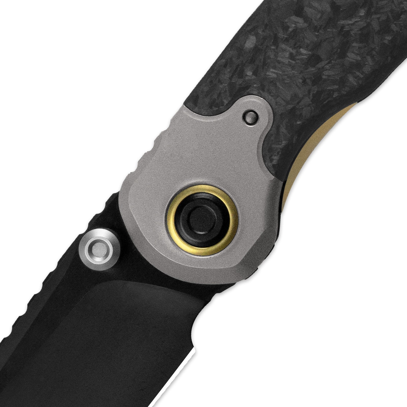 キヅタ PIONEER 3.2 inch 20CV Titanium & Marble Carbon Fiber ZX-FK03A4-Kizer