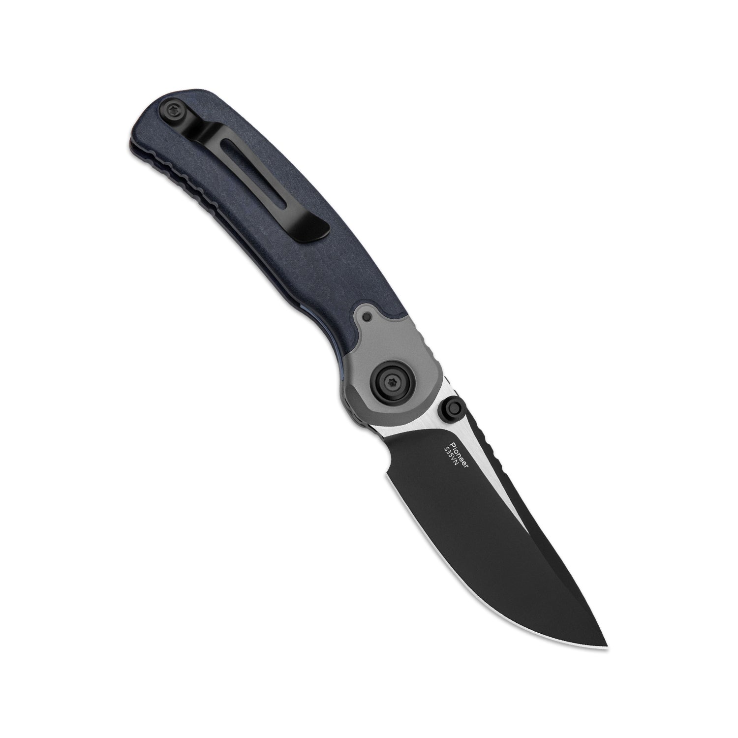 PIONEER 3.2inch S35VN Blue Canyon & Titanium ZX-FK03A5-Kizer