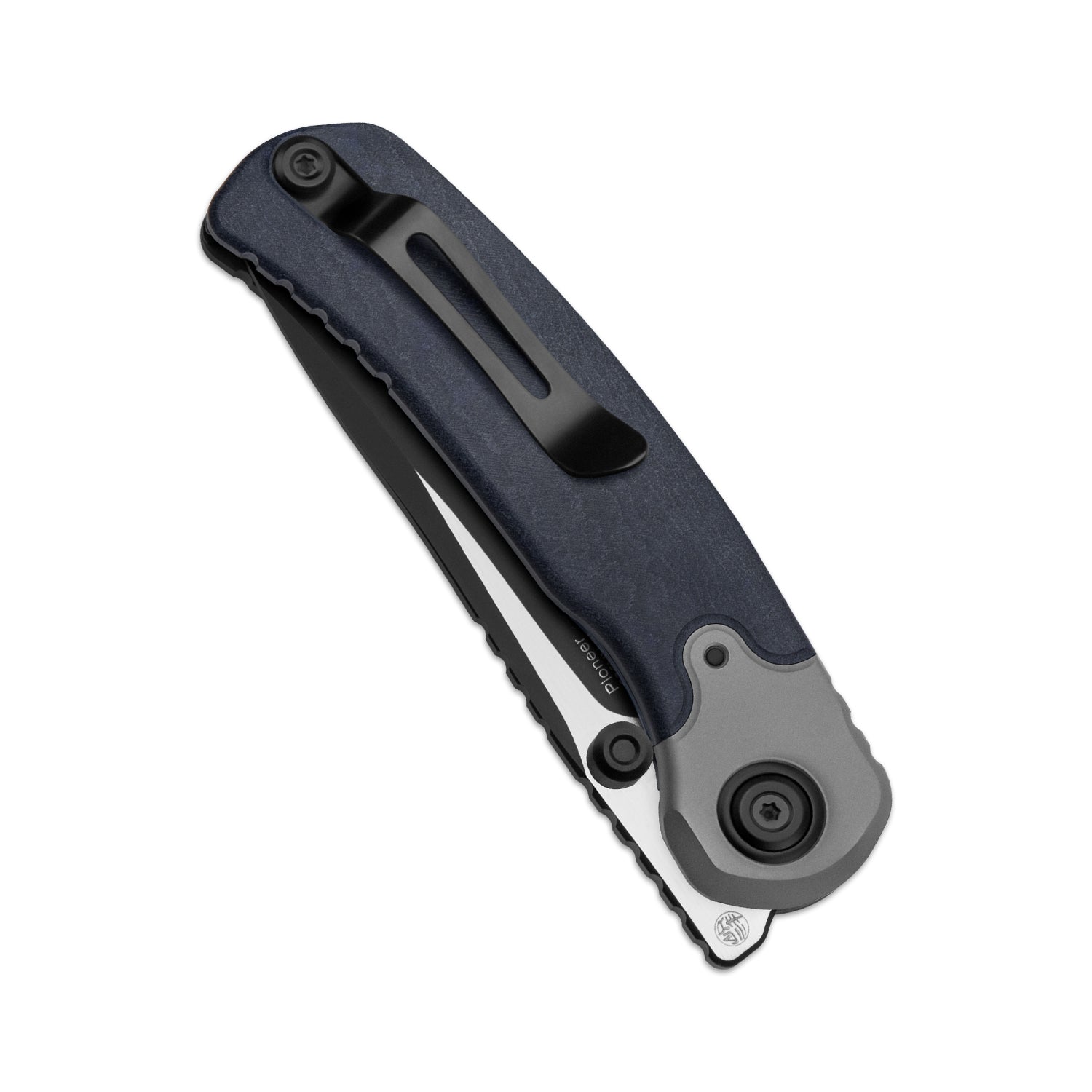 PIONEER 3.2inch S35VN Blue Canyon & Titanium ZX-FK03A5-Kizer