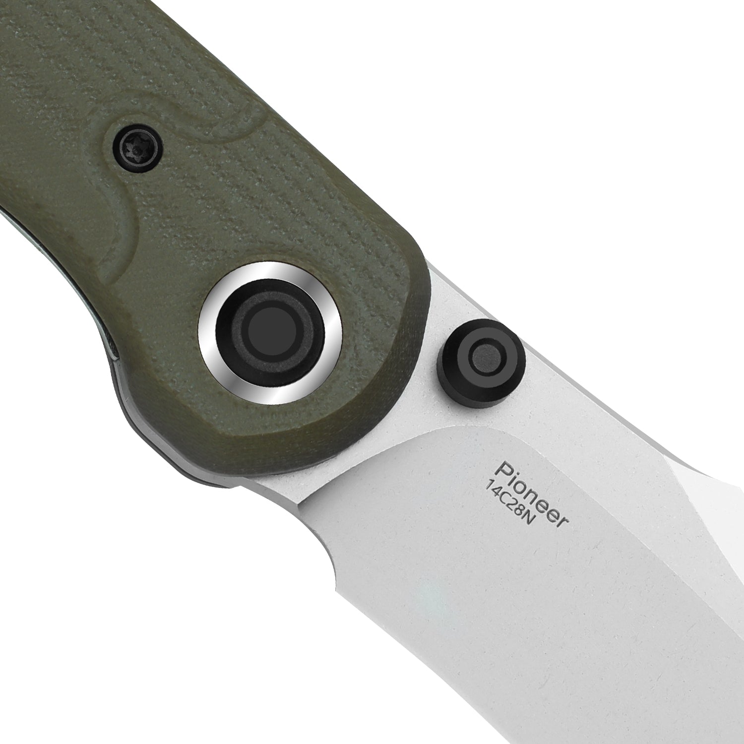 PIONEER | 14C28N | G10 | Blasted & Stonewashed | KizerV™ FK03M2