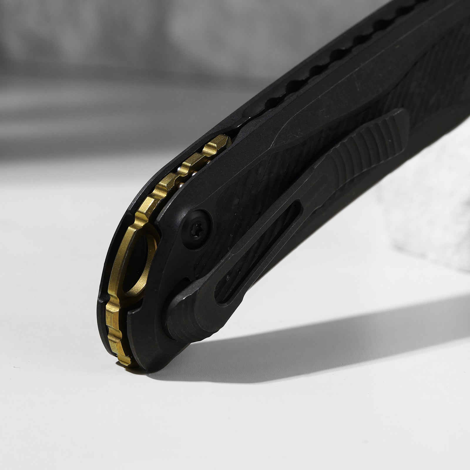 Mithril | KineticFit™ Button Lock | M390 + DLC Ultra + Hand-Brushed |