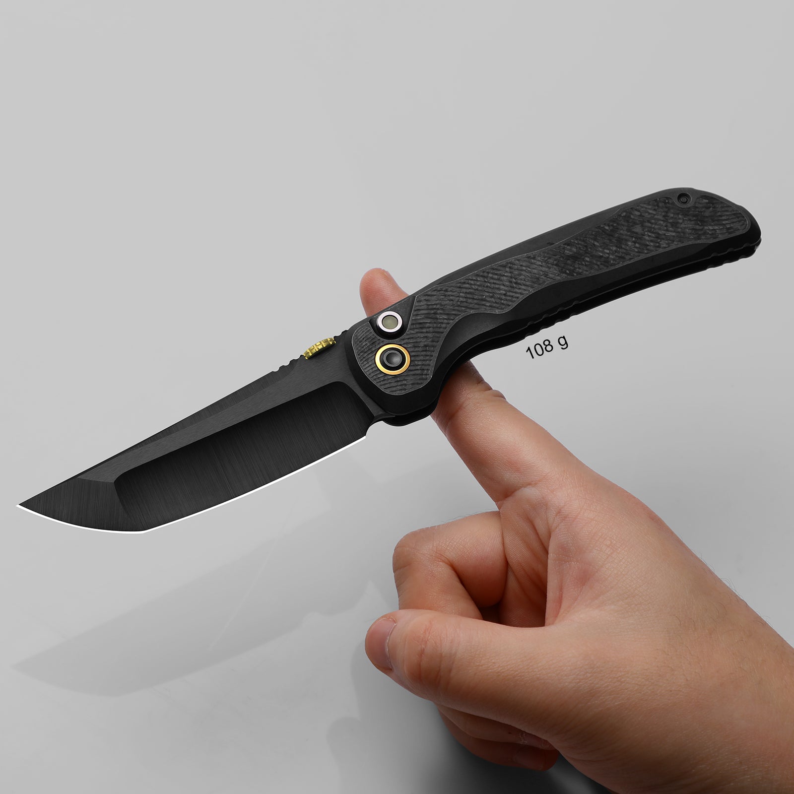 Mithril | KineticFit™ Button Lock | M390 + DLC Ultra + Hand-Brushed |